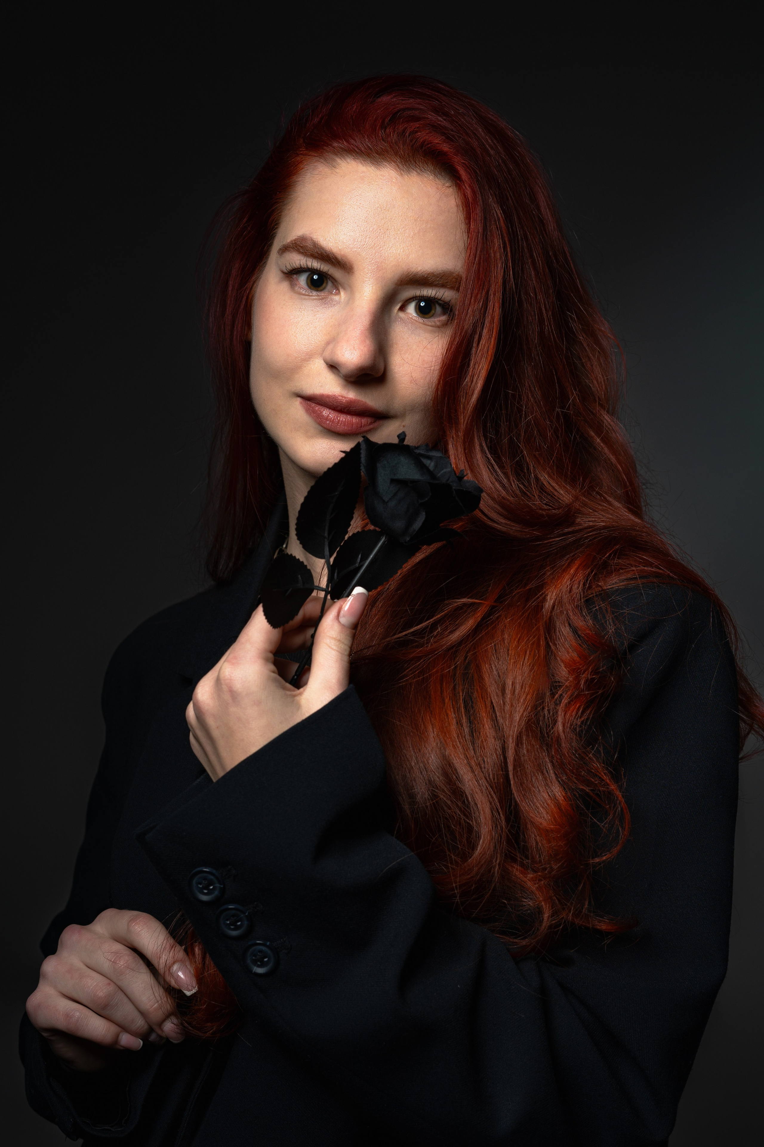 Портретная фотосессия для Валерии в студии. Профессиональный Фотограф в Сочи Марина Ситкина