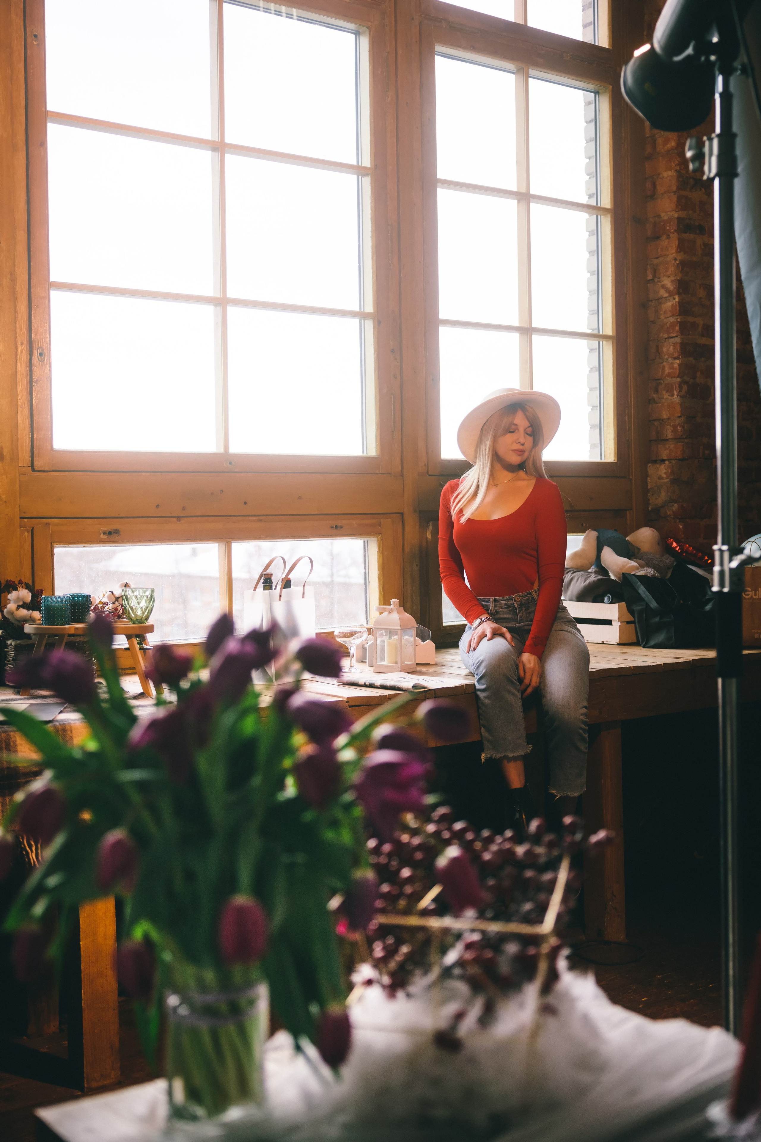 Алевтина, студийная фотосессия на 8 марта, в Туле. Фотограф в Туле — Борисов Николай