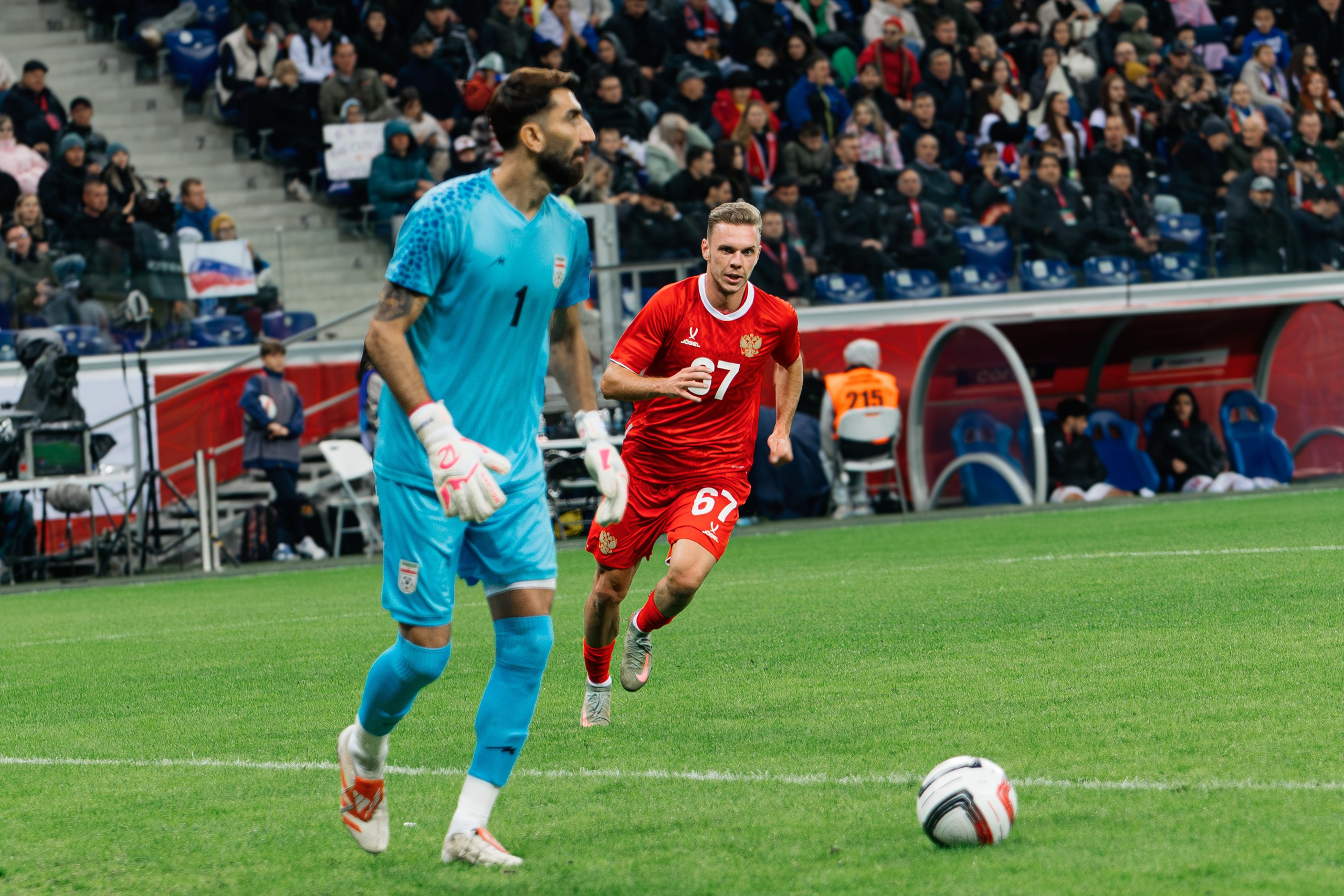 Матч Россия — Иран 2025. Фотограф в Волгограде Виталий Самойлов