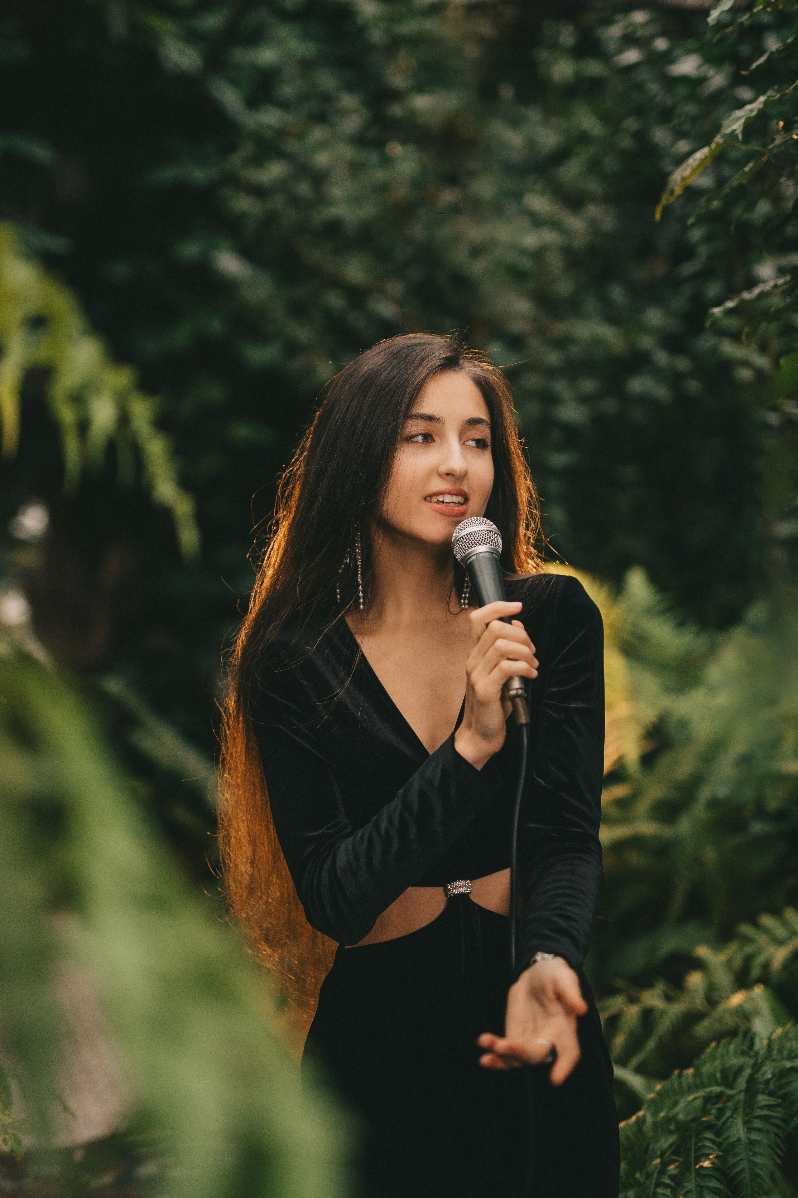 Портрет вокалистки