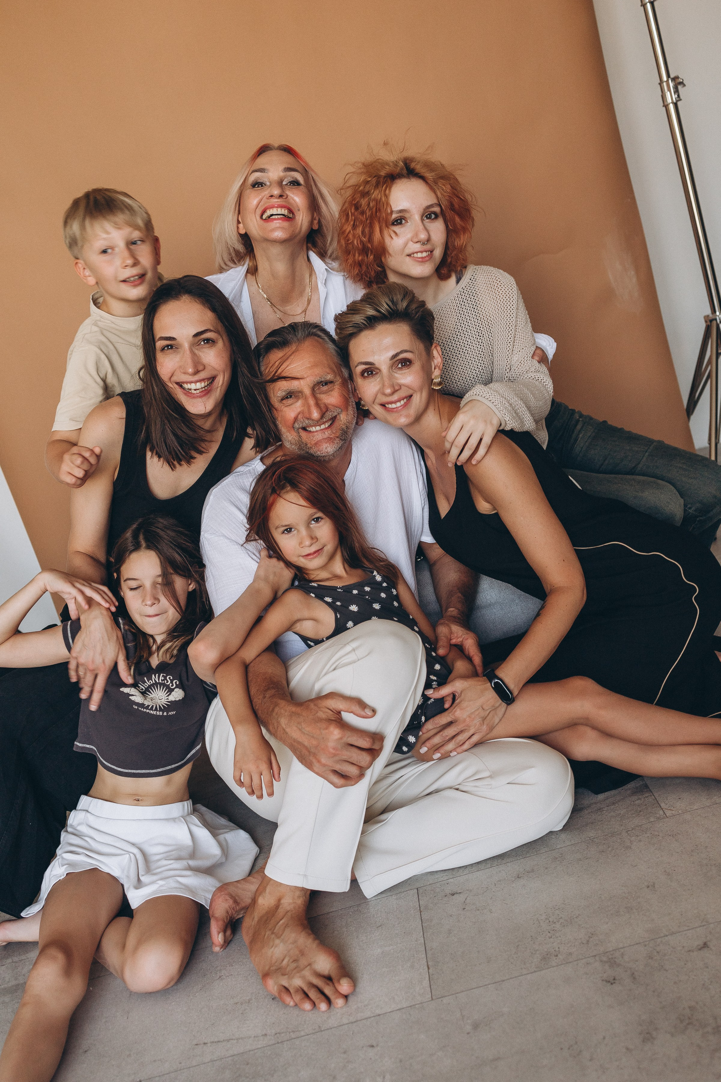 Большая семья. Семейный фотограф в Волгодонске Краченцева Анна