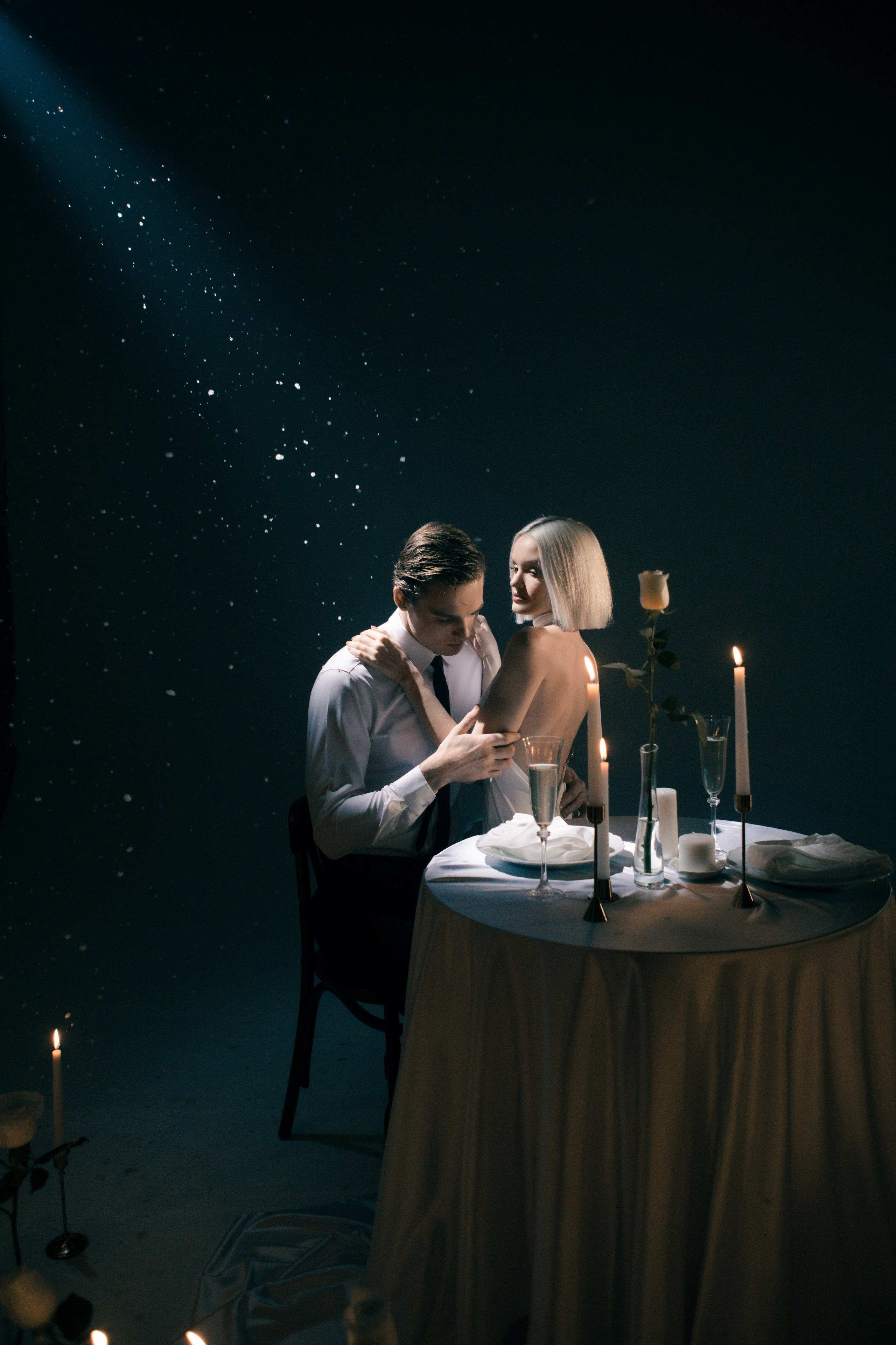 Карина и Данил. Ужин при свечах. Фотограф в Москве Ольга Сатони