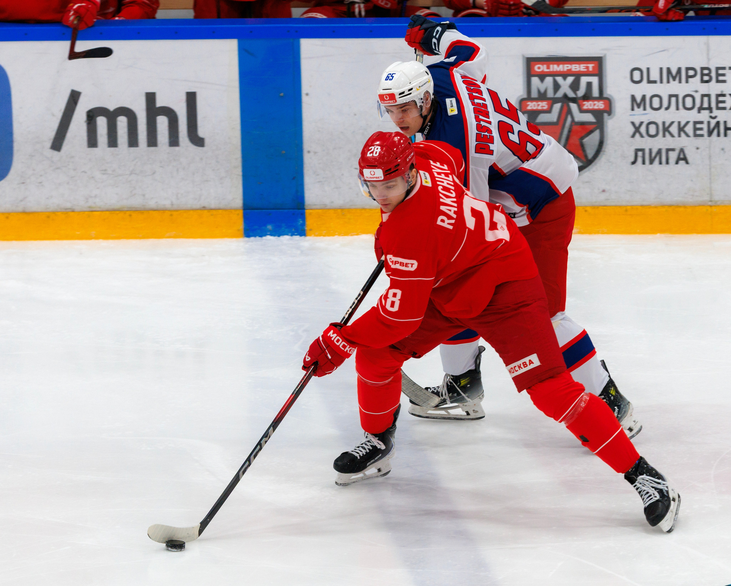 МАТЧ МХЛ. МХК СПАРТАК — ХК КРАСНАЯ АРМИЯ. Artem Zenin Photography