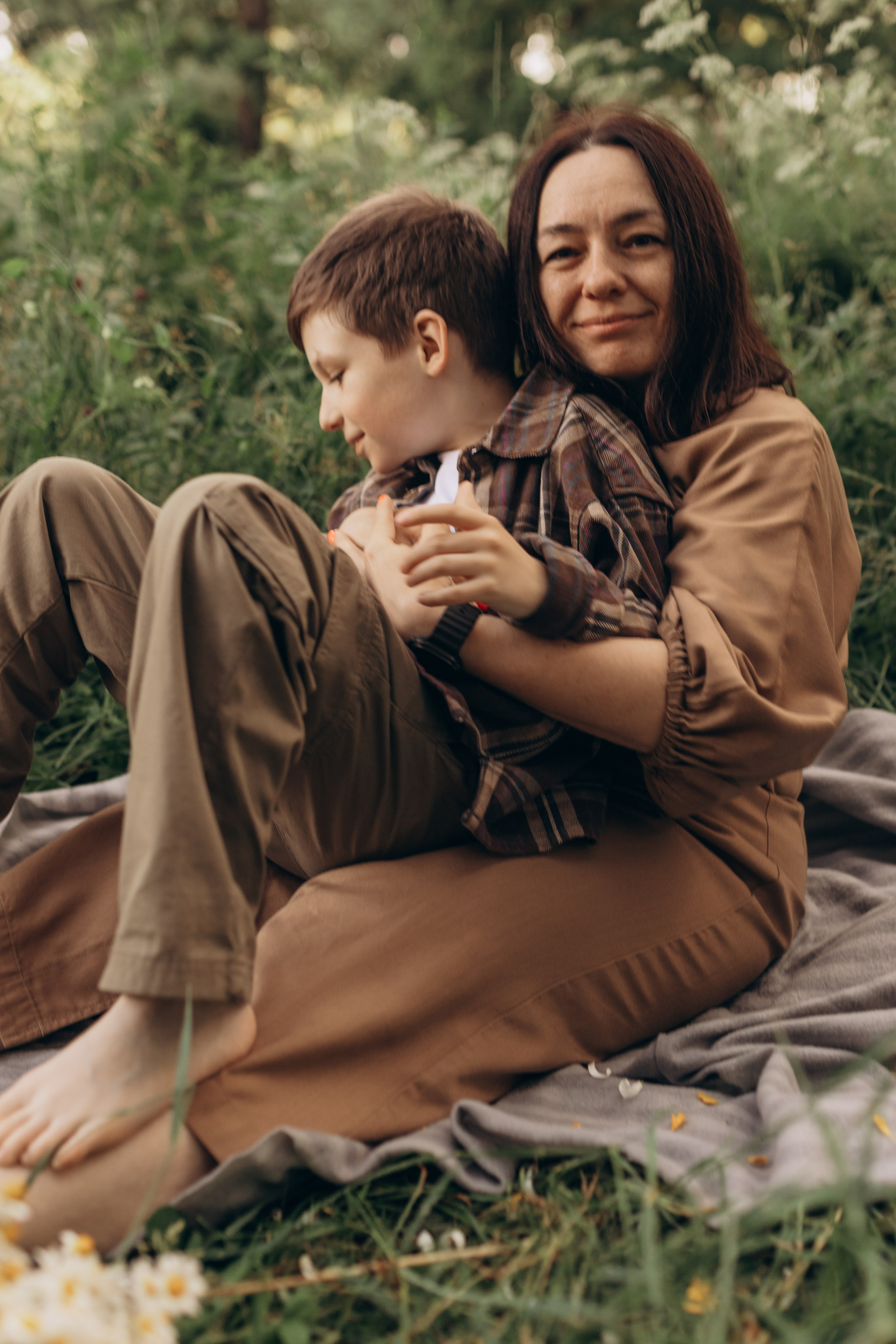 Прогулка по Ртищевскому пруду с прекрасной семьёй Ларисы её мамой и сыном Глебом. Фотограф в Ставрополе Svetlana Matveeva