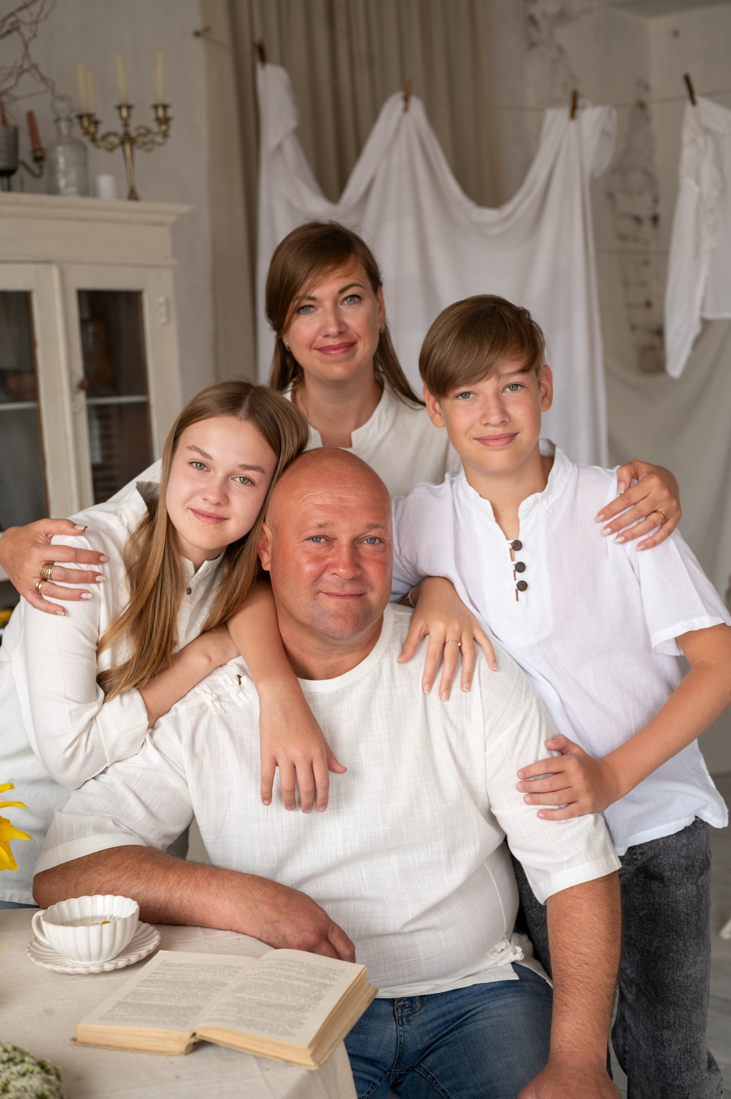 Семейная, фотостудия «Воздух». Фотограф новорожденных, семейный детский в Тюмени Татьяна Морозова