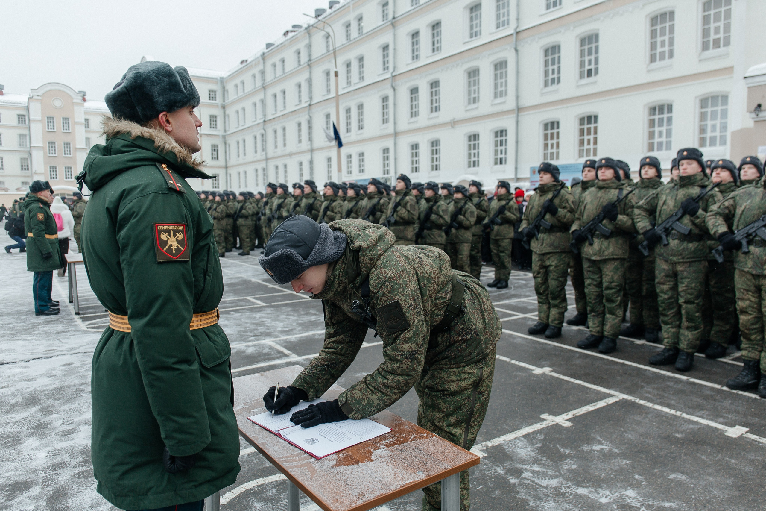 военная присяга фото