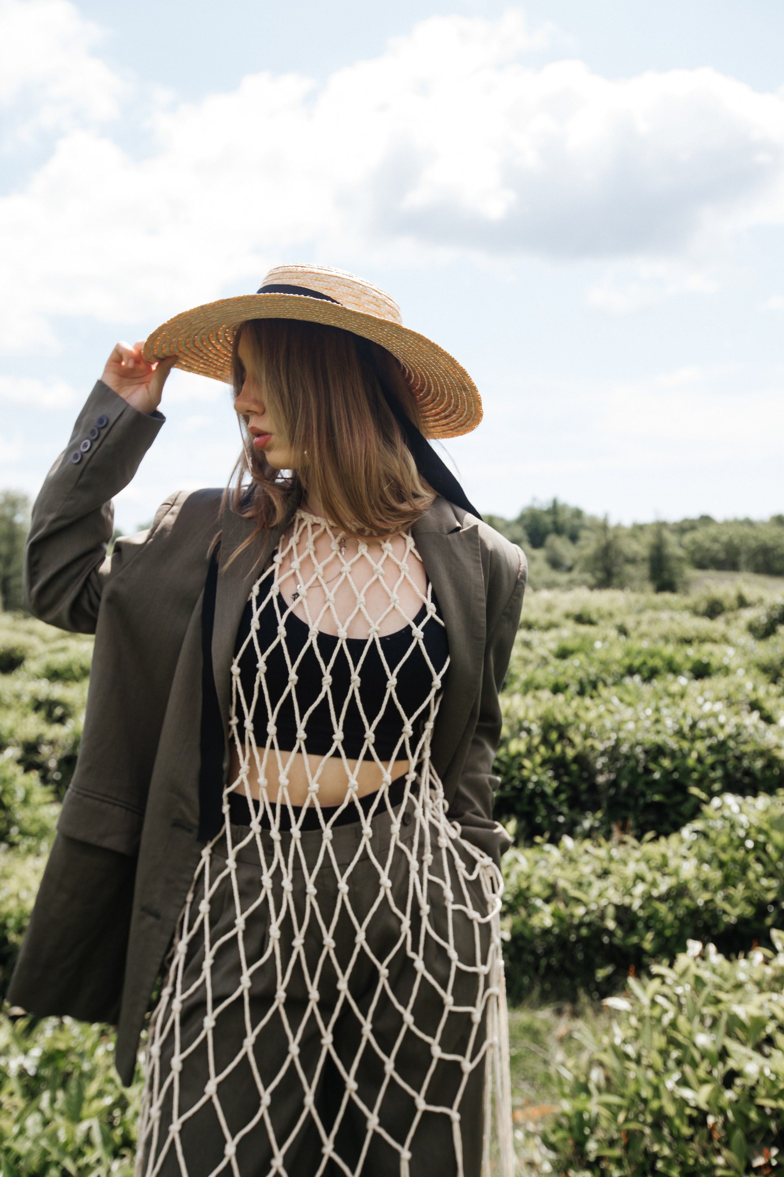 Tea plantation. Efimova Model Agency