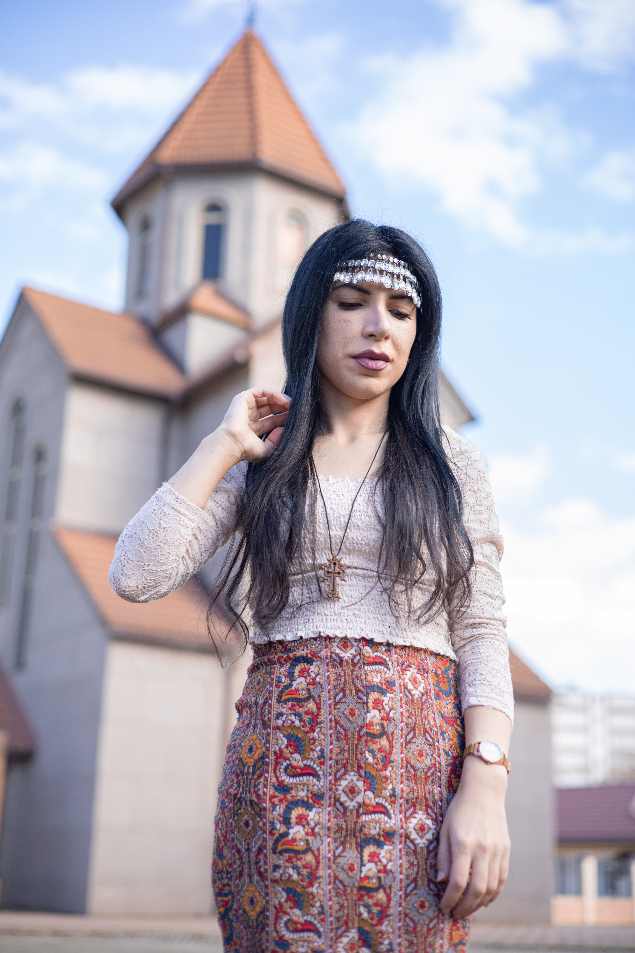 Mariam — прекрасная и Армянская Апостольская церковь. Краснодар. SAAVIK design — Керамика \ Зефирная флористика \Handmade\ Краснодар