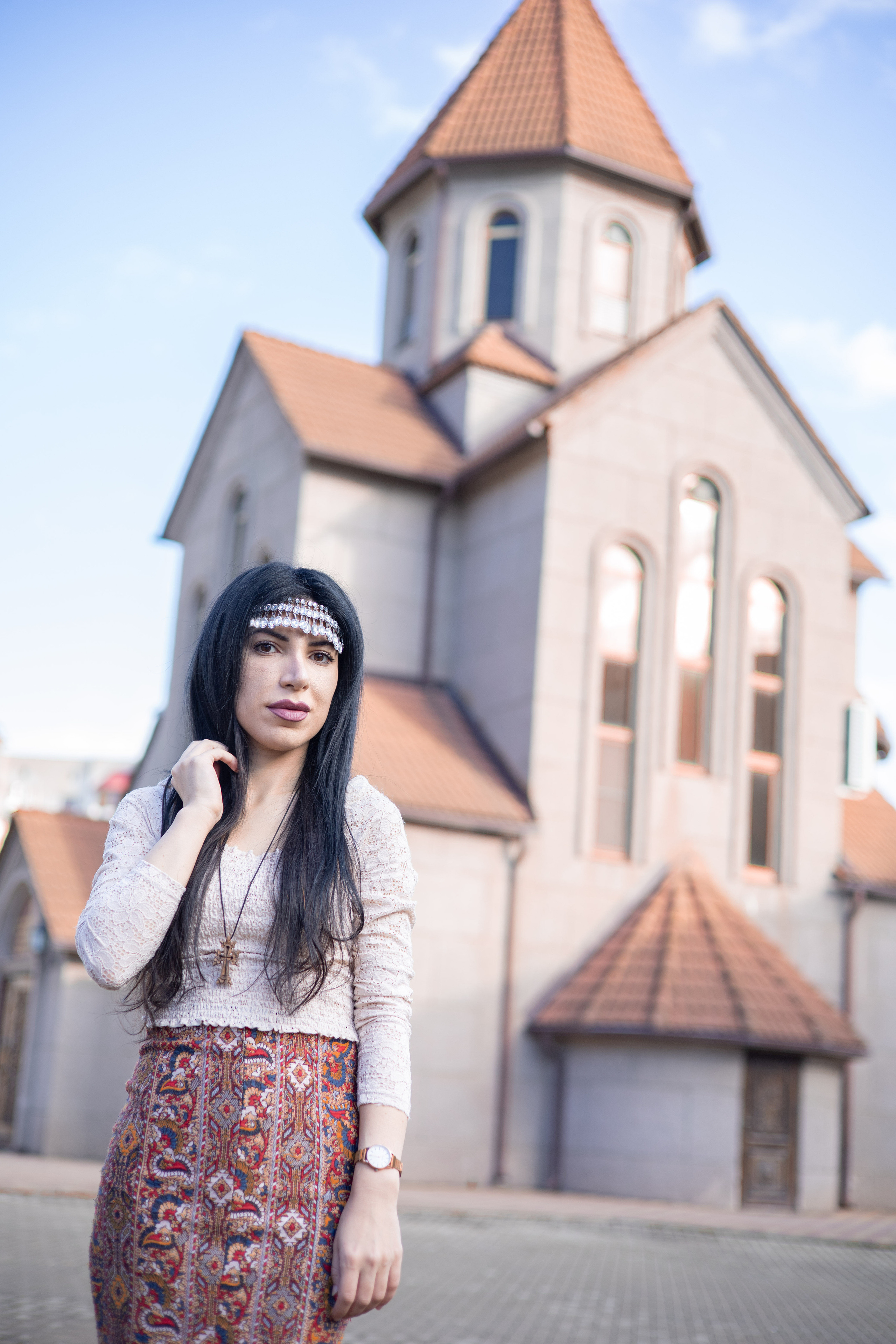 Mariam — прекрасная и Армянская Апостольская церковь. Краснодар. SAAVIK design — Керамика \ Зефирная флористика \Handmade\ Краснодар