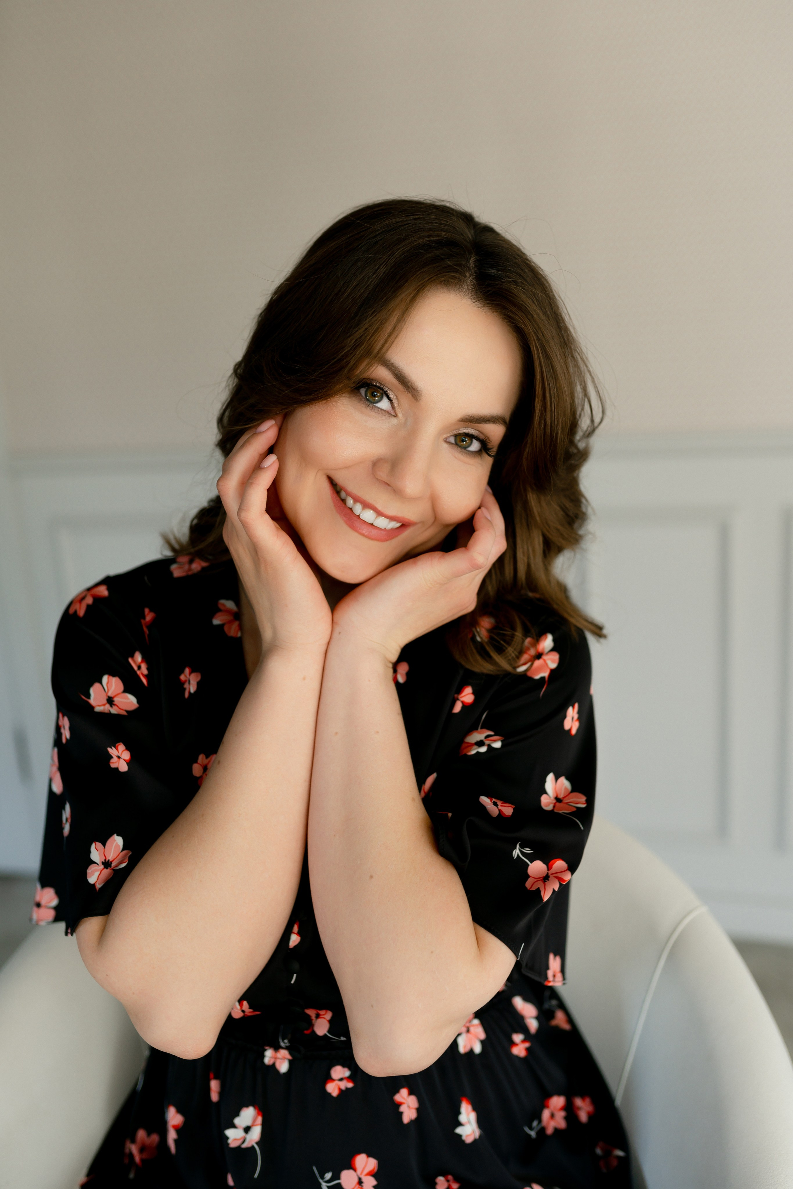 Летняя фотосессия в студии. Фотограф Ким Наталья в Красноярске