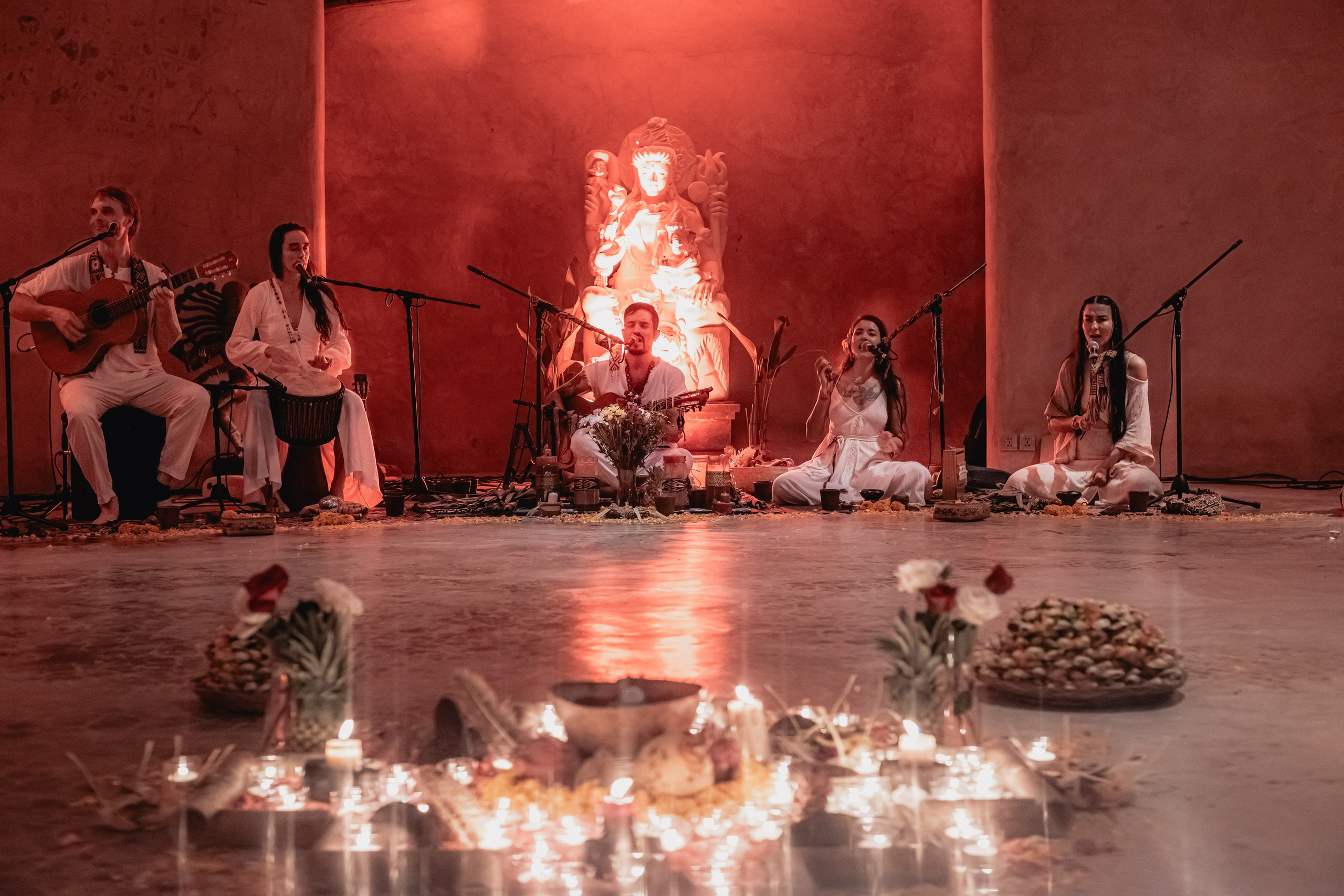 Cacao ceremony Full moon jan w Juan. Mariam Bagdasaryan