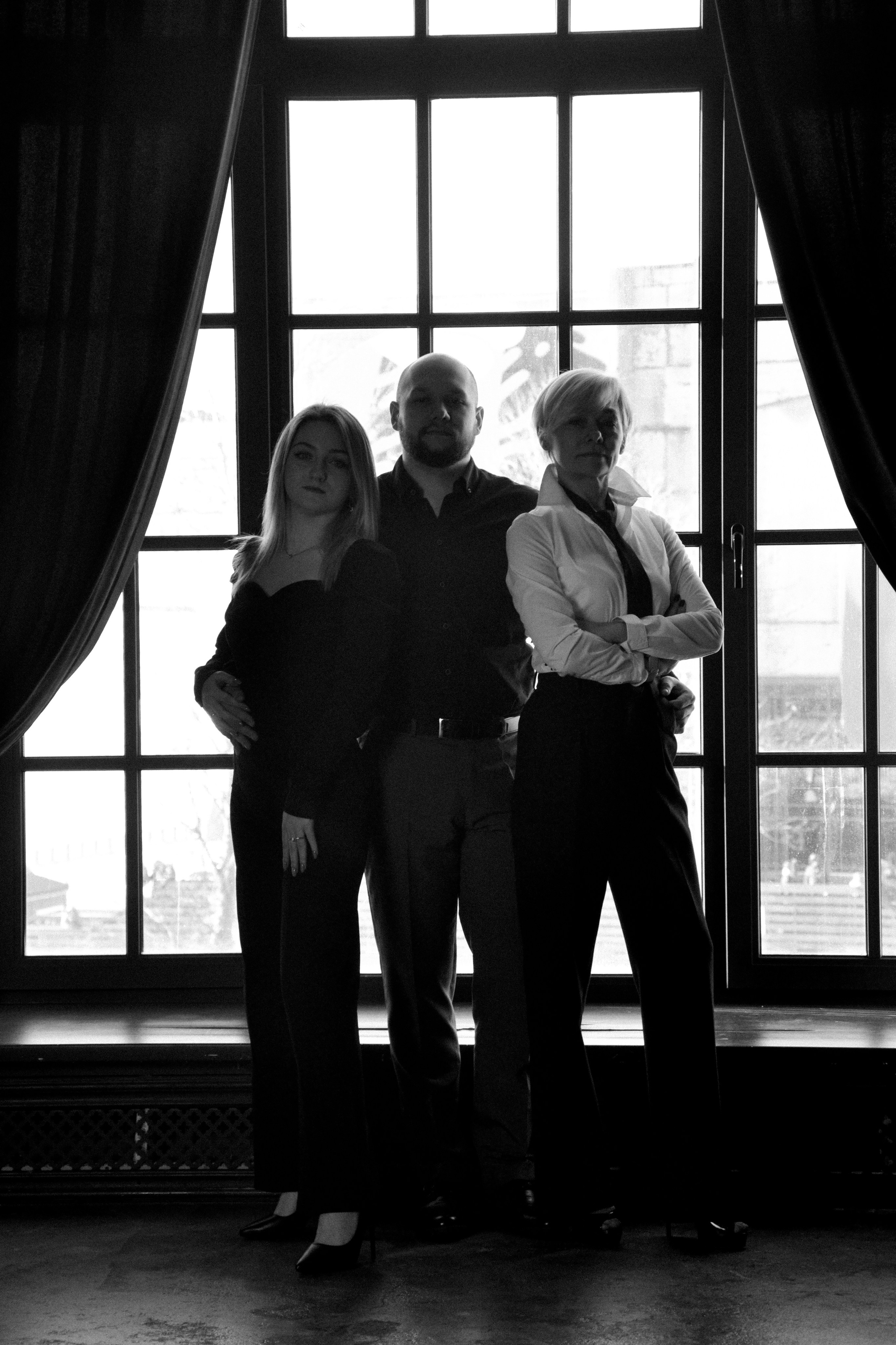 Family noir. Фотограф Анастасия Шай в Санкт-Петербурге