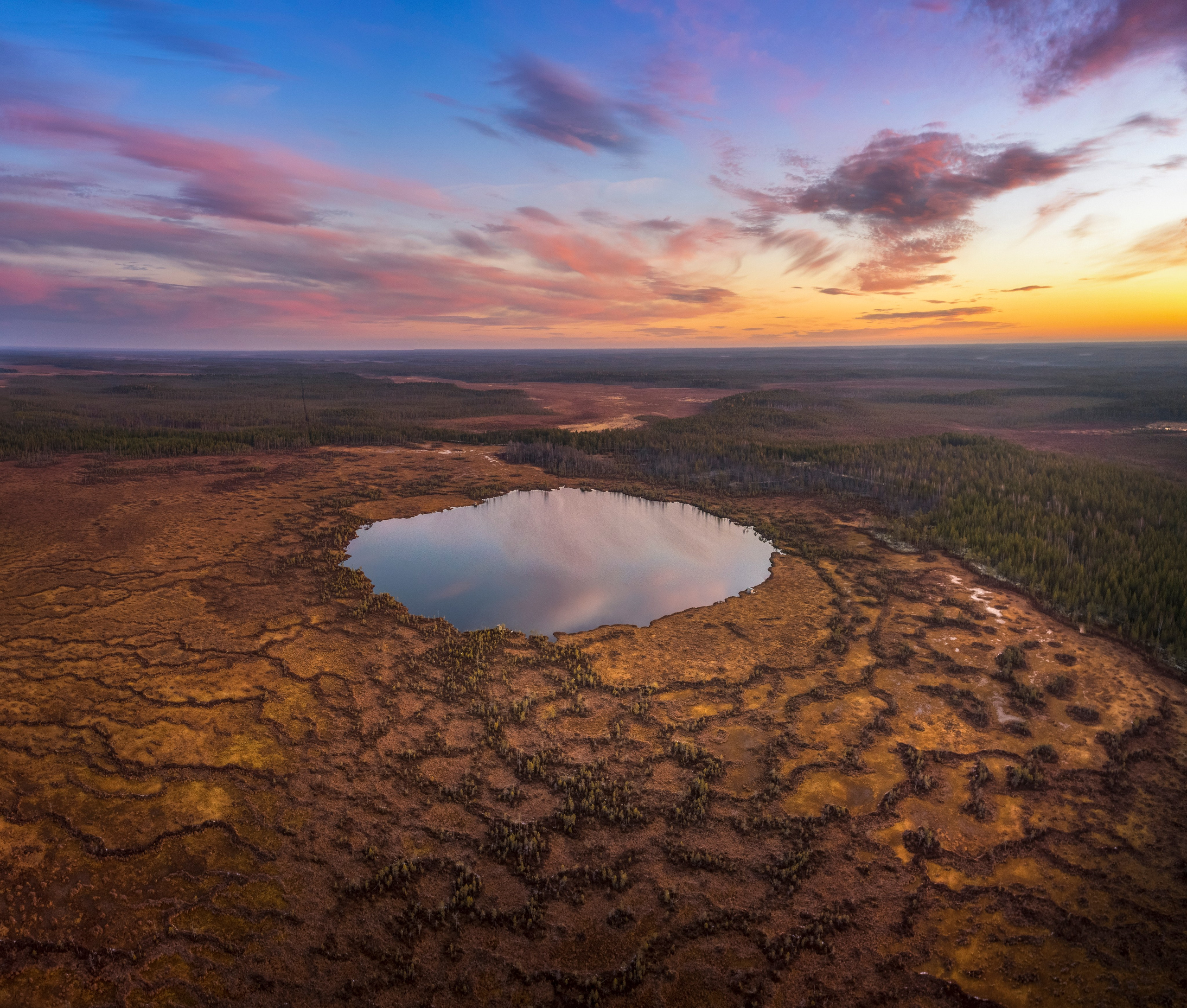 ПРИРОДА С ДРОНА. Фотограф Татьяна Борисова