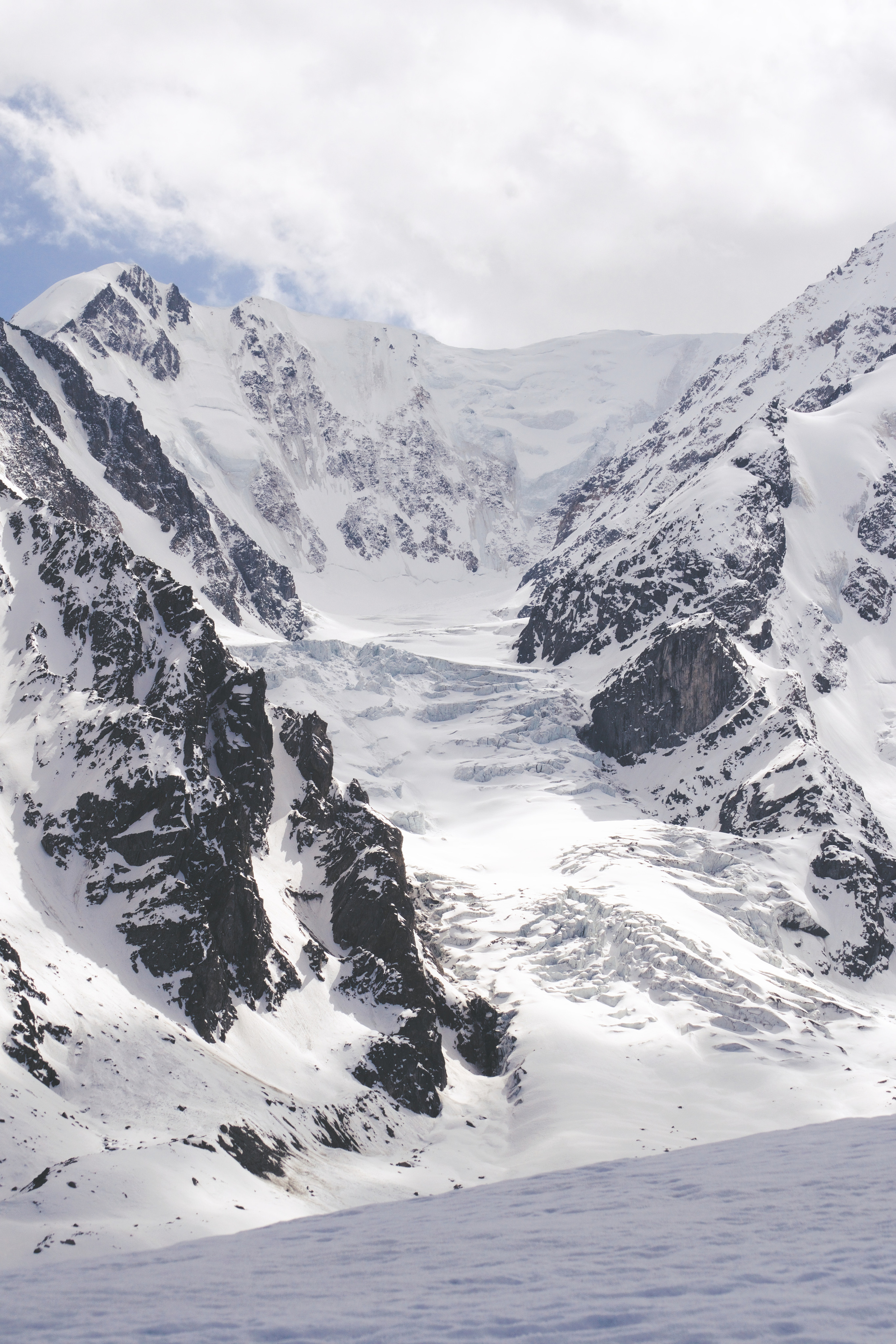 Ледник Курумду Актру фото Алтай