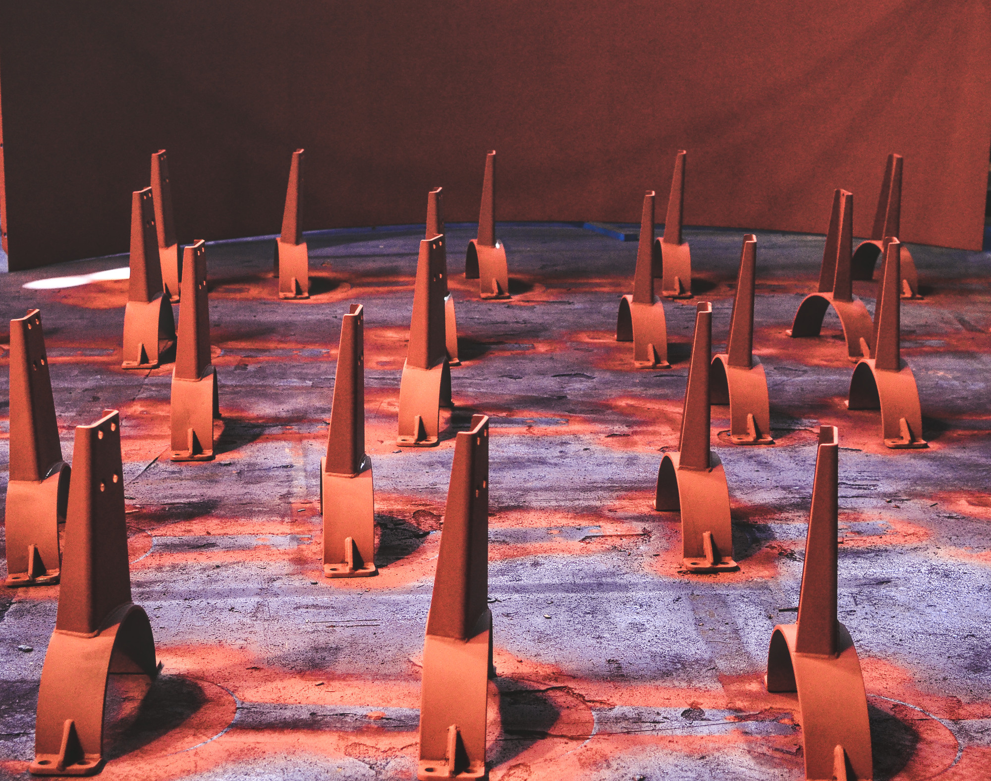 Производство индустриальная фотография Новосибирск крашенные изделия Промышленное фото