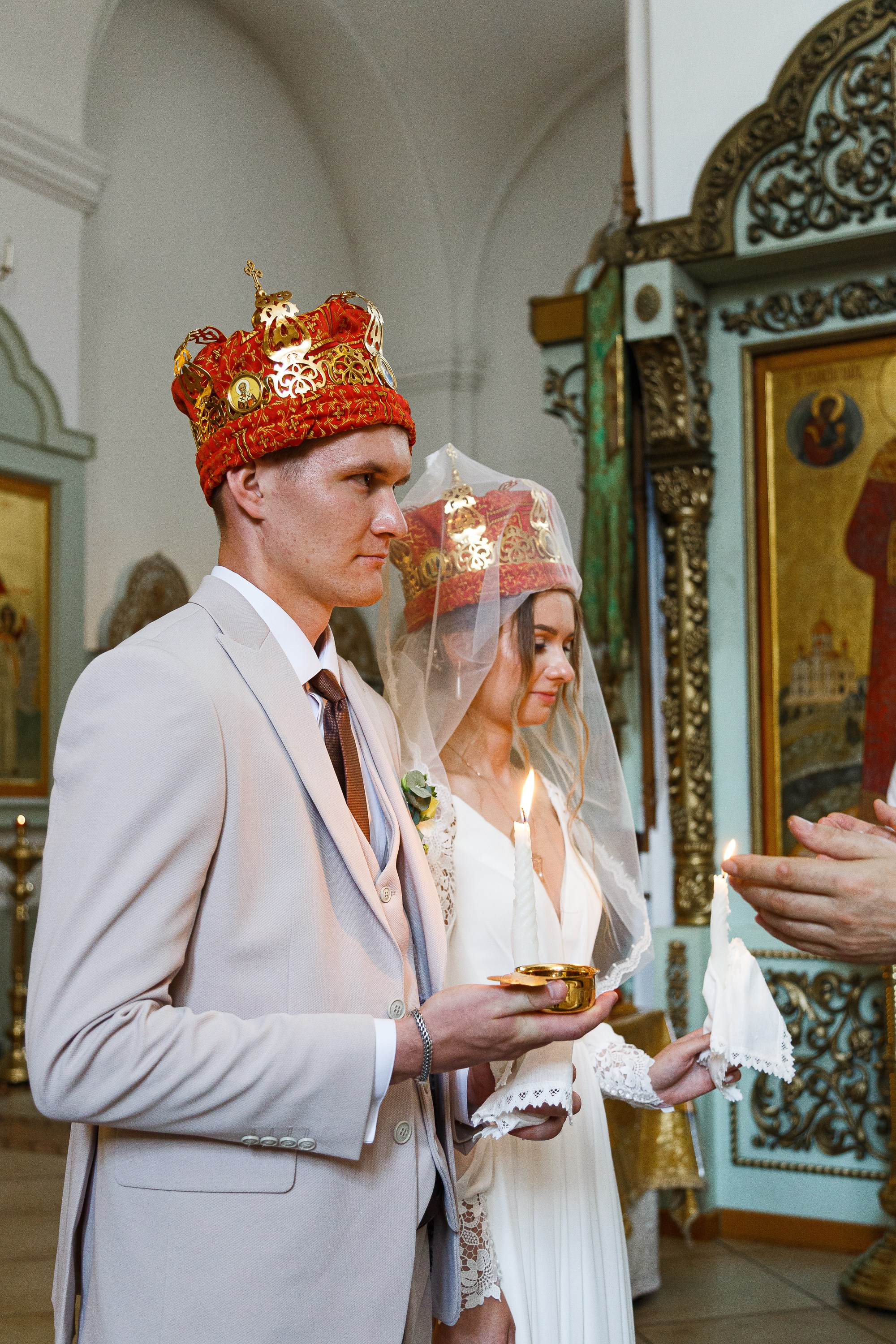 Венчание в храме Живоначальной Троицы на Шаболовке