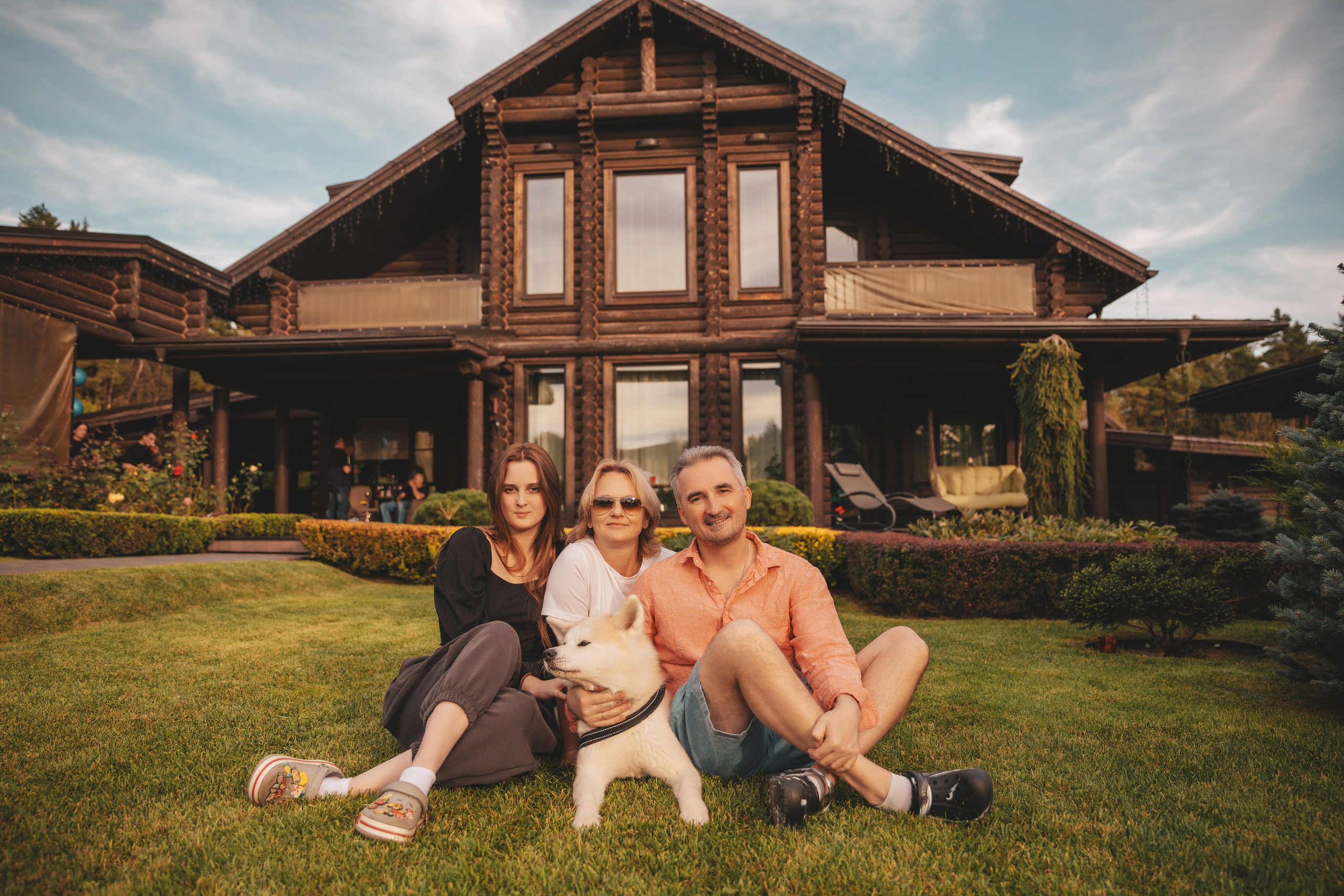 Юбилей на даче. Семейный и женский фотограф в Москве Надежда Воробьева