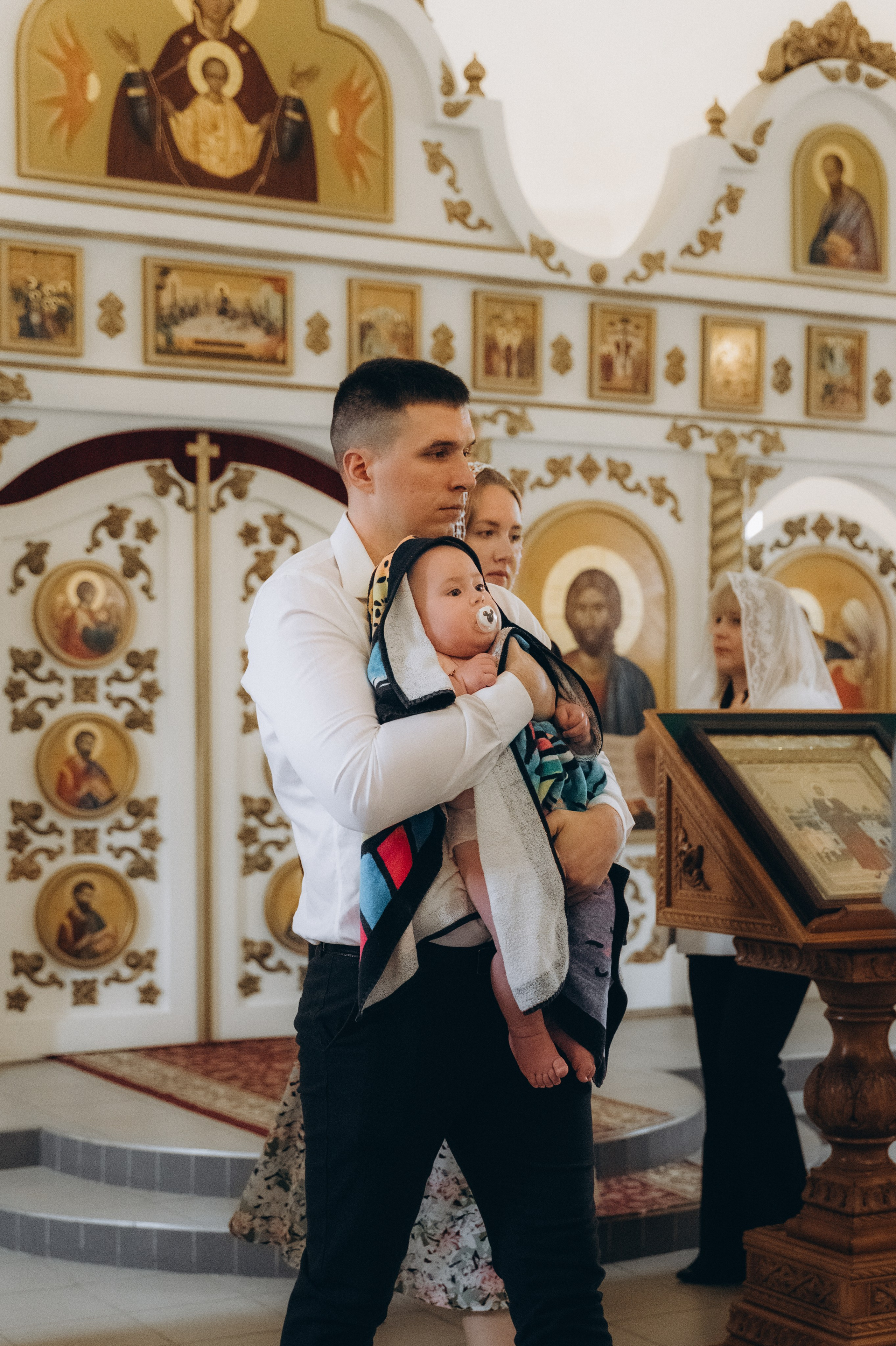 Крещение Демьяна (Церковь в честь святой блаженной Ксении Петербургской). Семейный фотограф в Минске Дарья Дреко