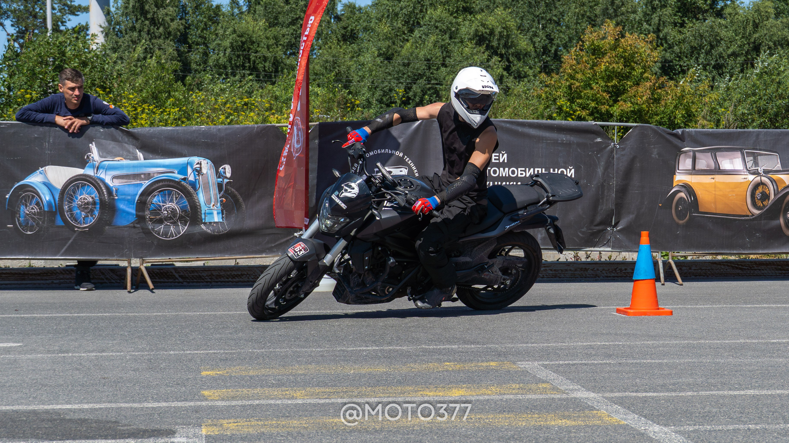 Motogymkhana CUP 1 Ekat 2025. Moto377