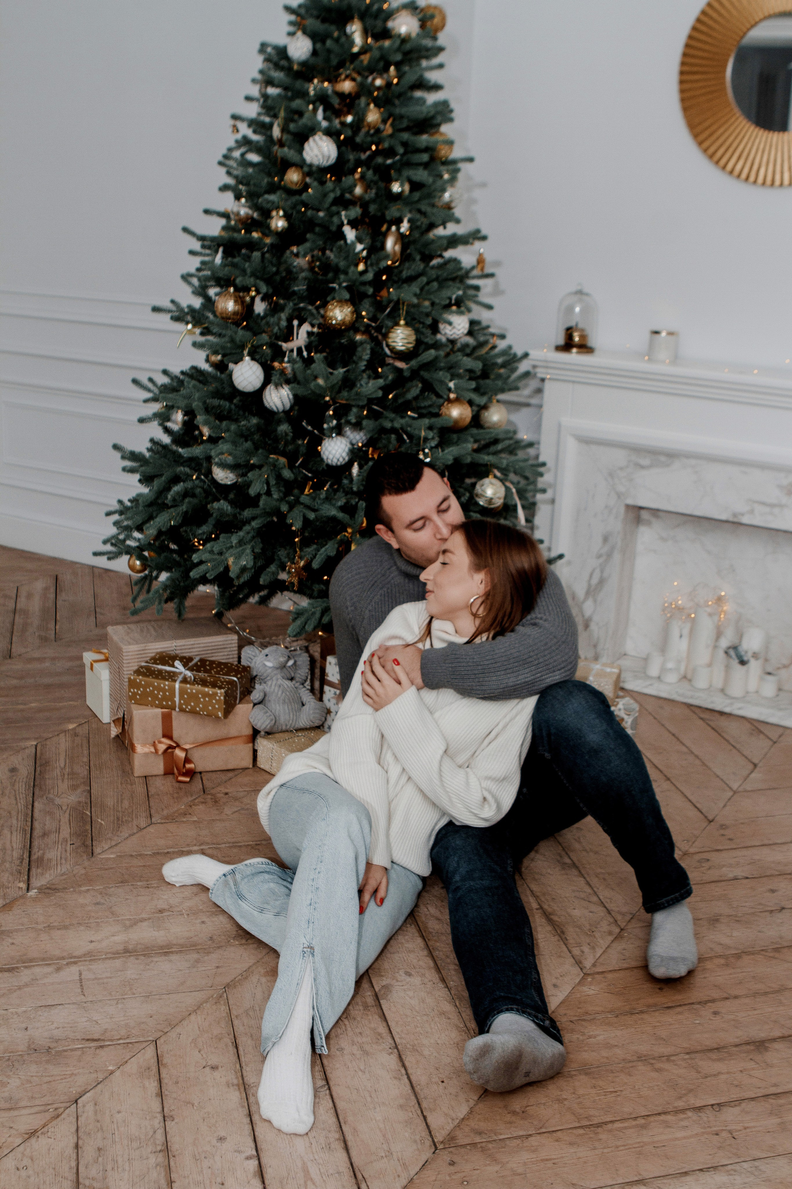 Новогодняя семейная фотосессия. Свадебный и семейный фотограф Ибрагимова Мария из Екатеринбурга