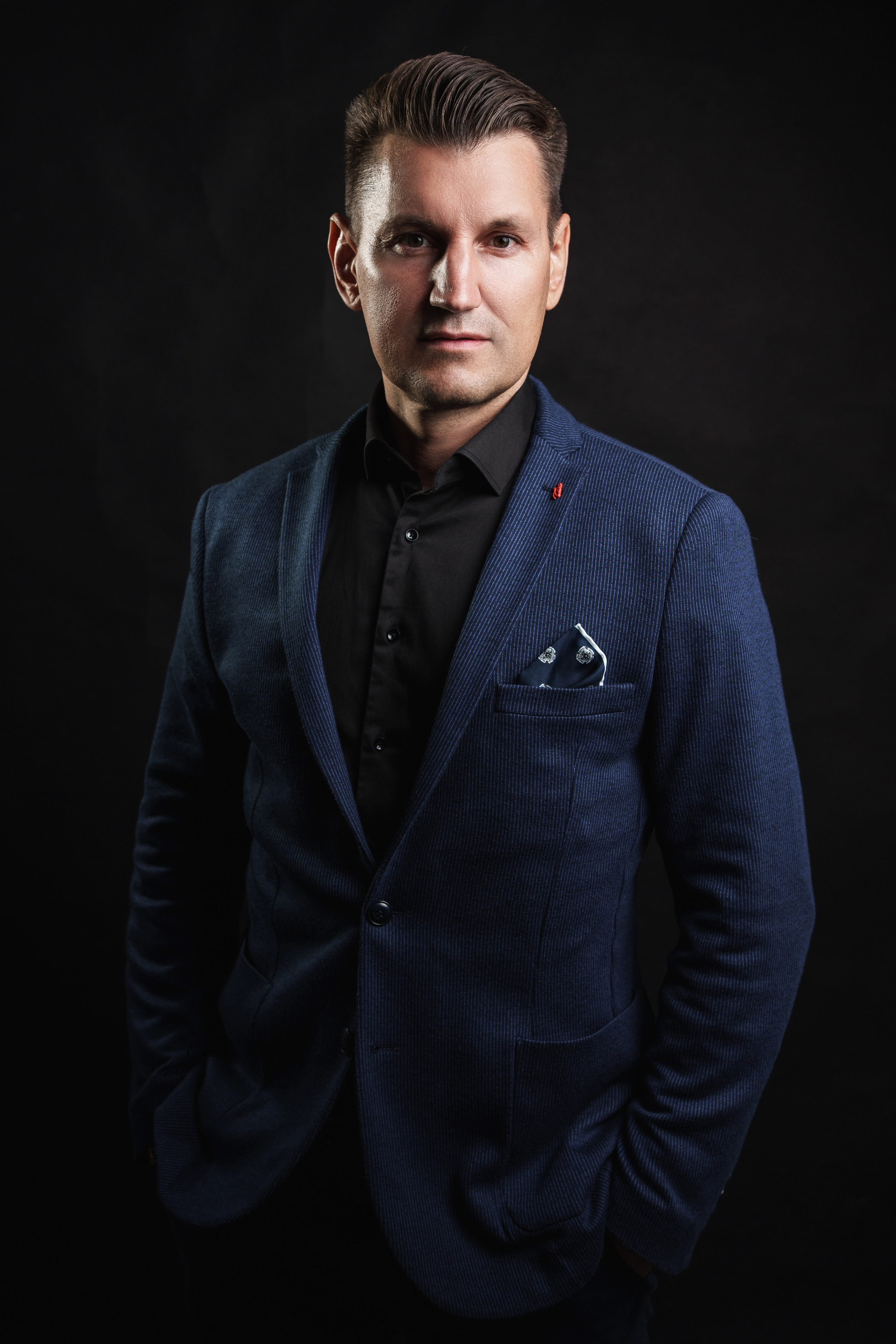 Мужской портрет. Фотограф Иван Петров