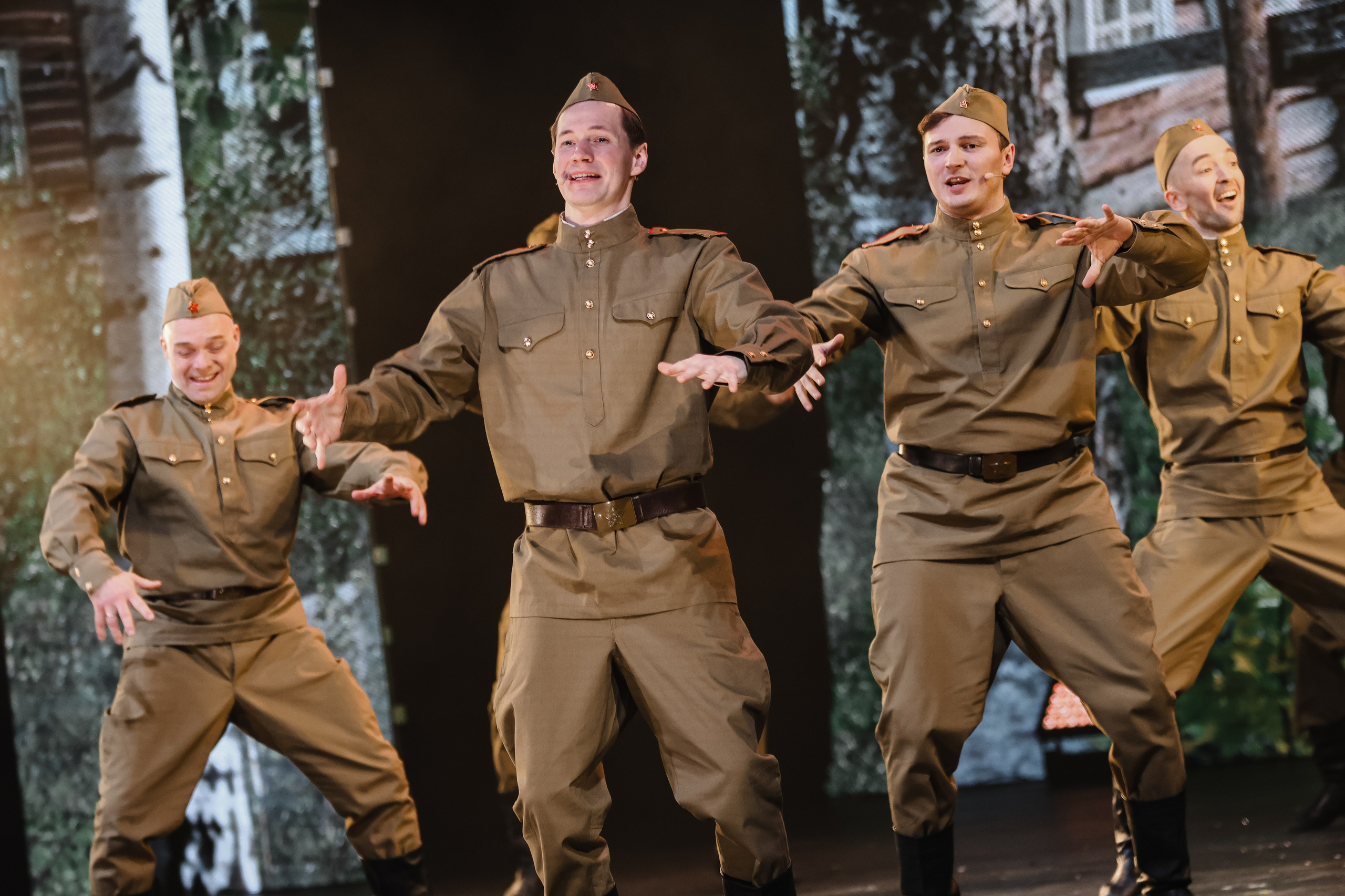 Василий Теркин, театр «Русская песня». Фотограф Ольга Махалова — Санкт-Петербург, Москва, Нижний Новгород