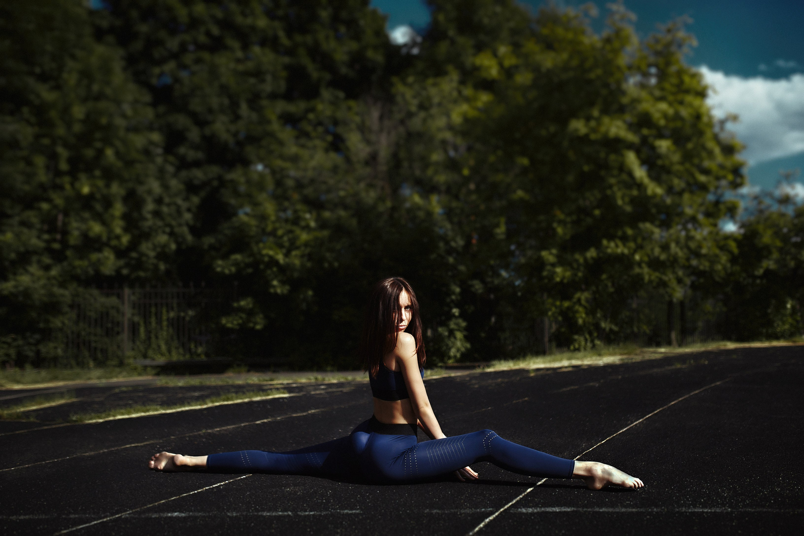 Фотосессия на стадионе в Москве