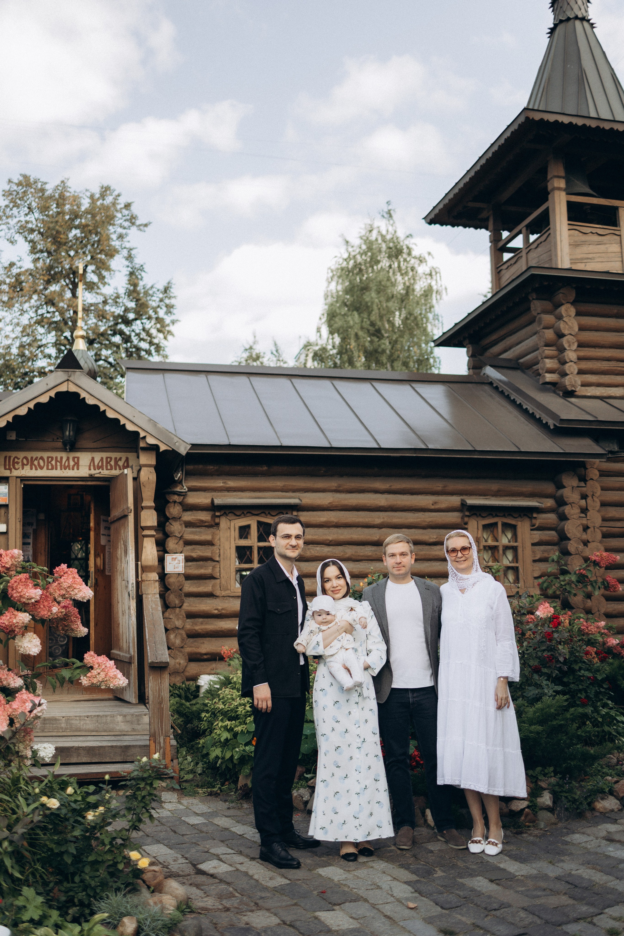 Крещение Машеньки. Семейный фотограф в Москве Валерия Ходько