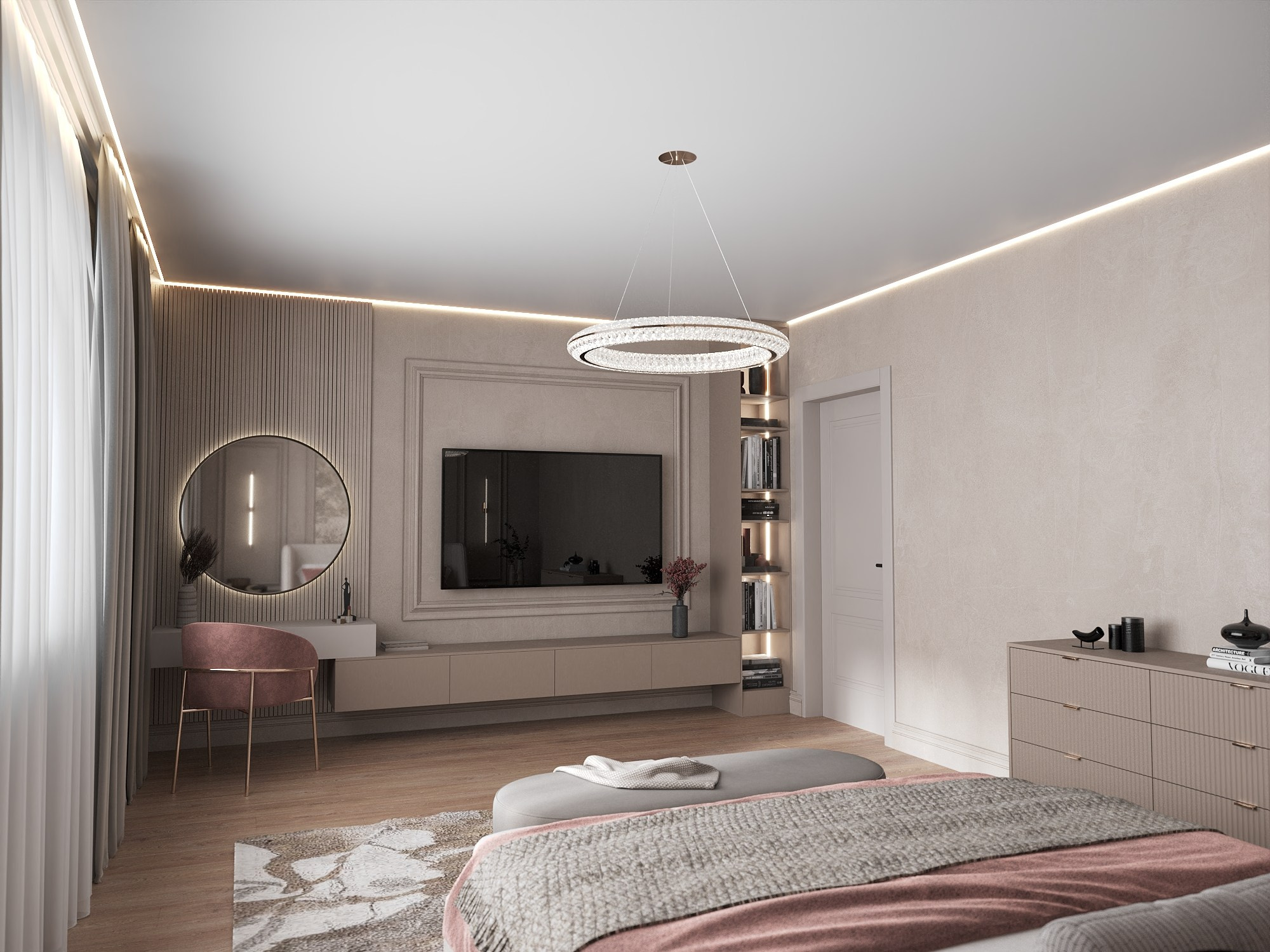 Пос. Вавиловец 170 м². БК студия дизайна интерьера