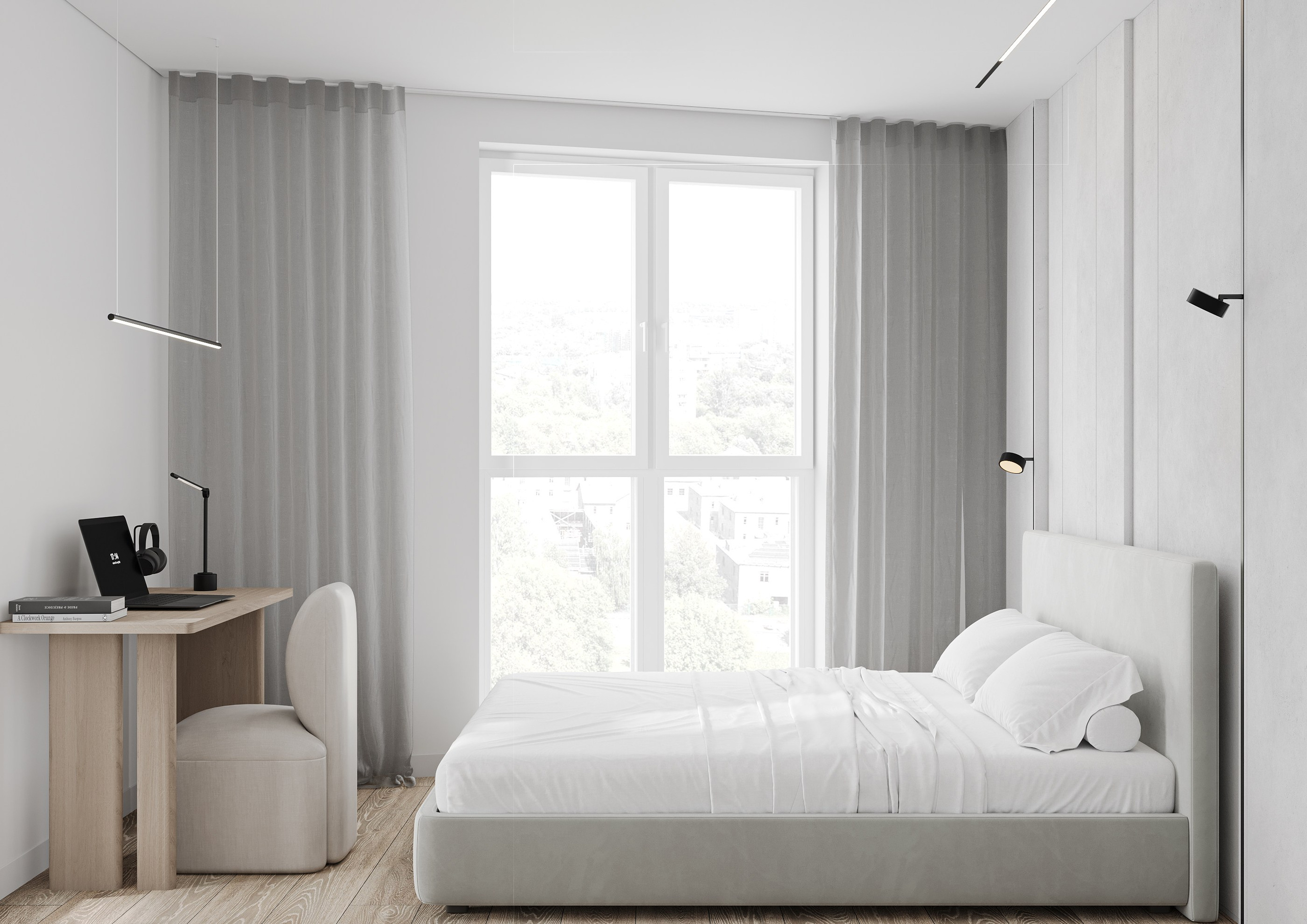 Кв. 75 м² г.Москва. Ксения. 3D‑визуализатор