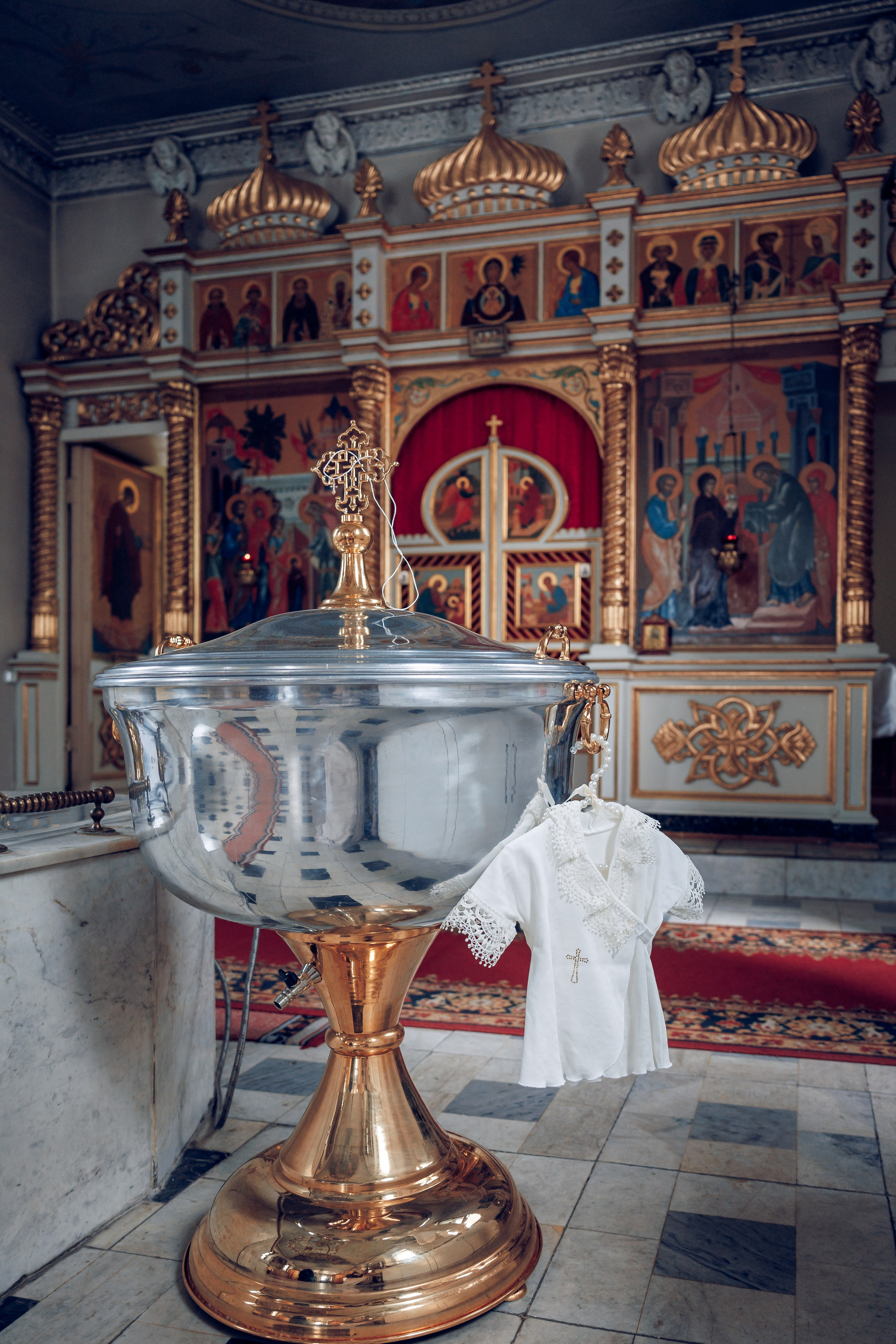 Крещение в Елоховском Богоявленном соборе. Профессиональный фотограф в Москве и Мо Мария Шантарёва