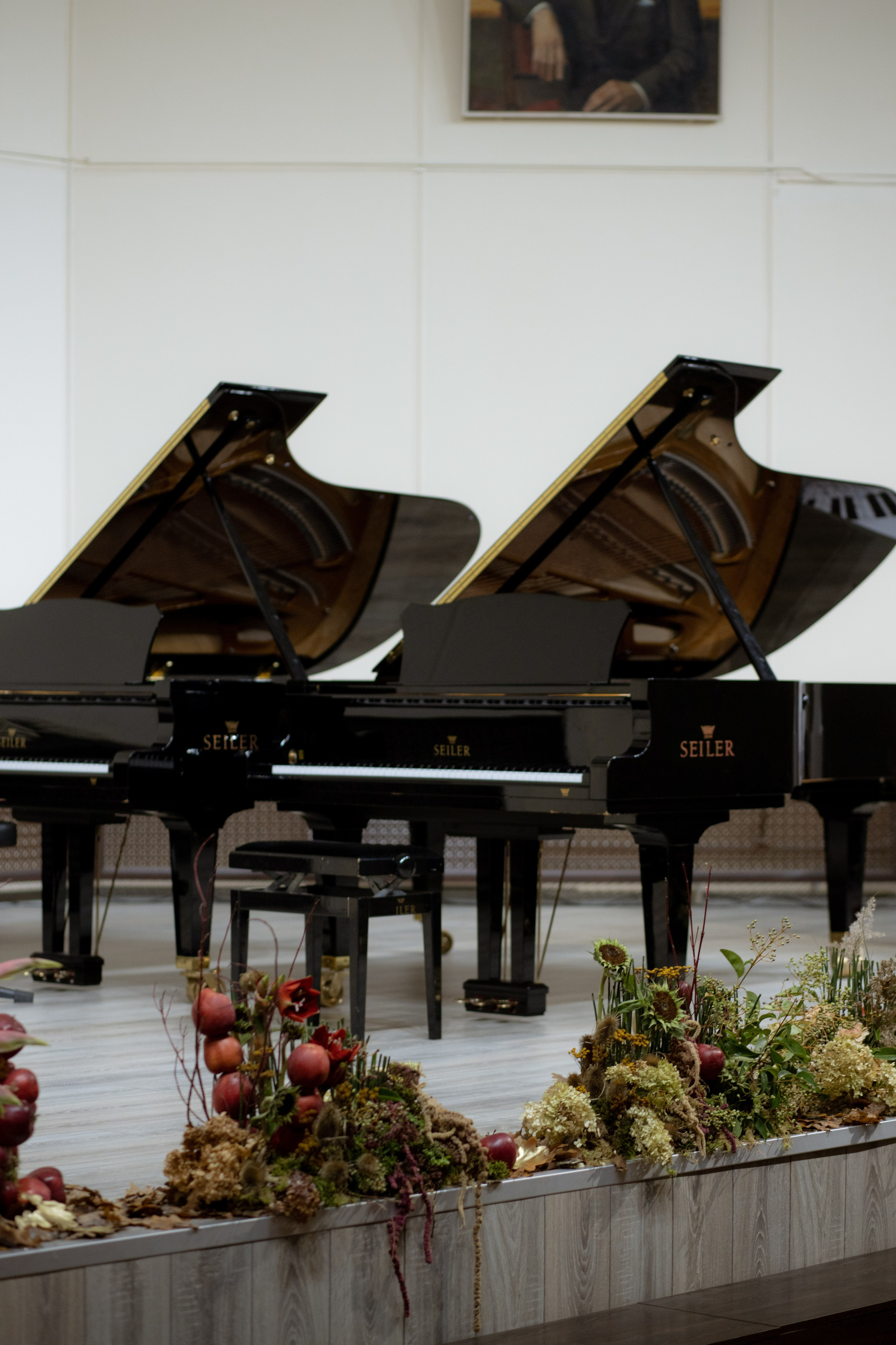 Оформление IX Международного конкурса пианистов имени Д. Д. Шостаковича. Оформление свадеб, декор свадеб Вера Маркова, Москва