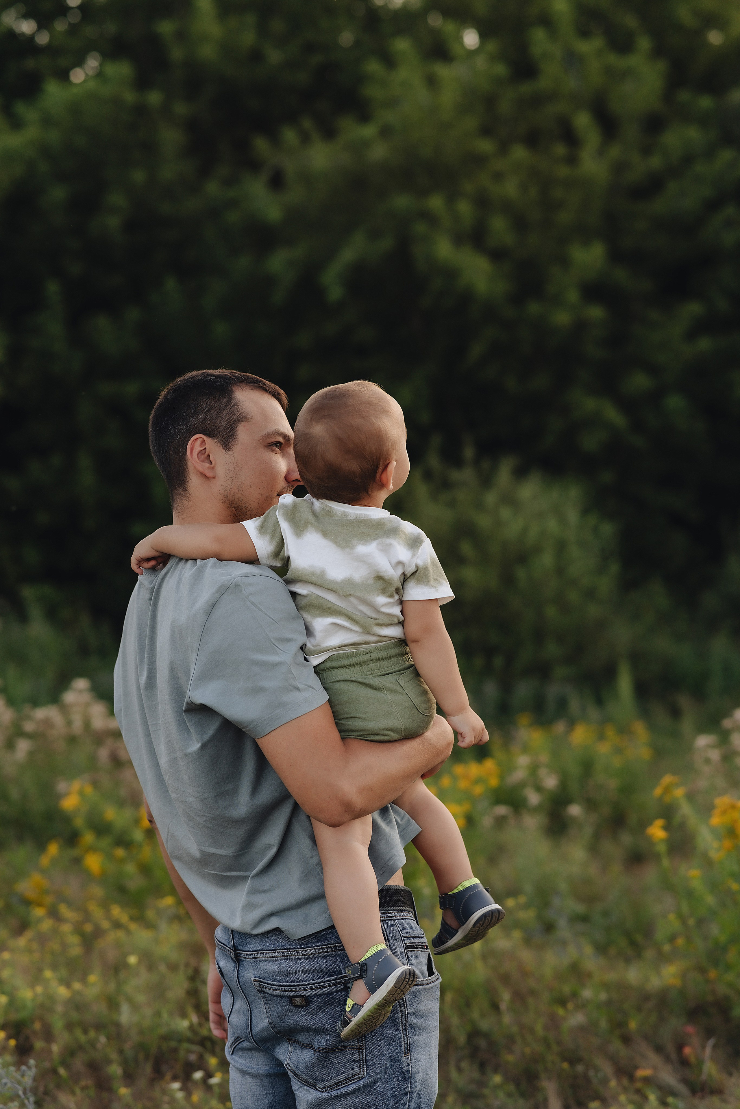 Семейная съемка на закате. Фотограф Карина Шмулёва. Воронеж и область