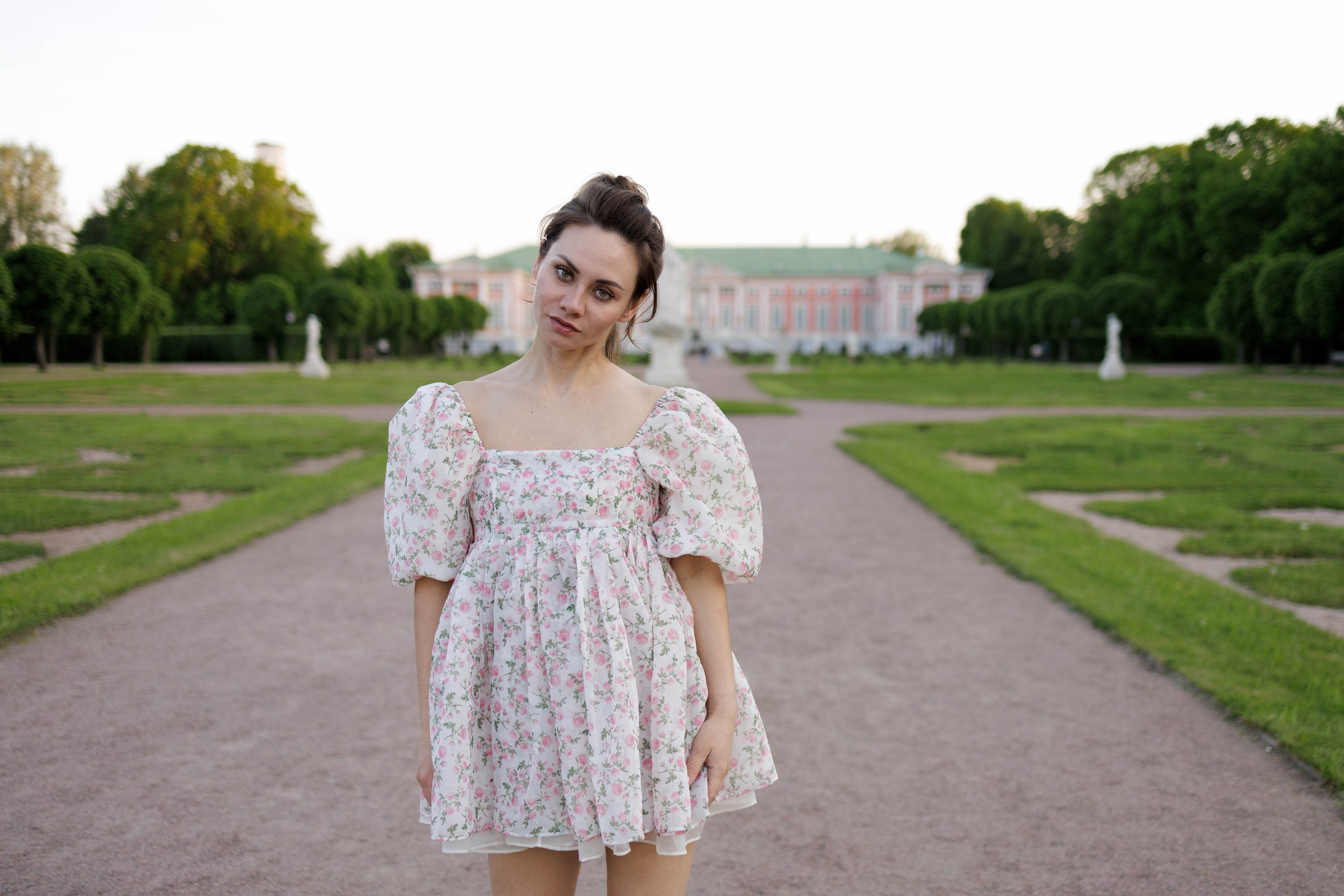 Фотосессия в парке Марии. Женский портрет вне времени. Санкт-Петербург