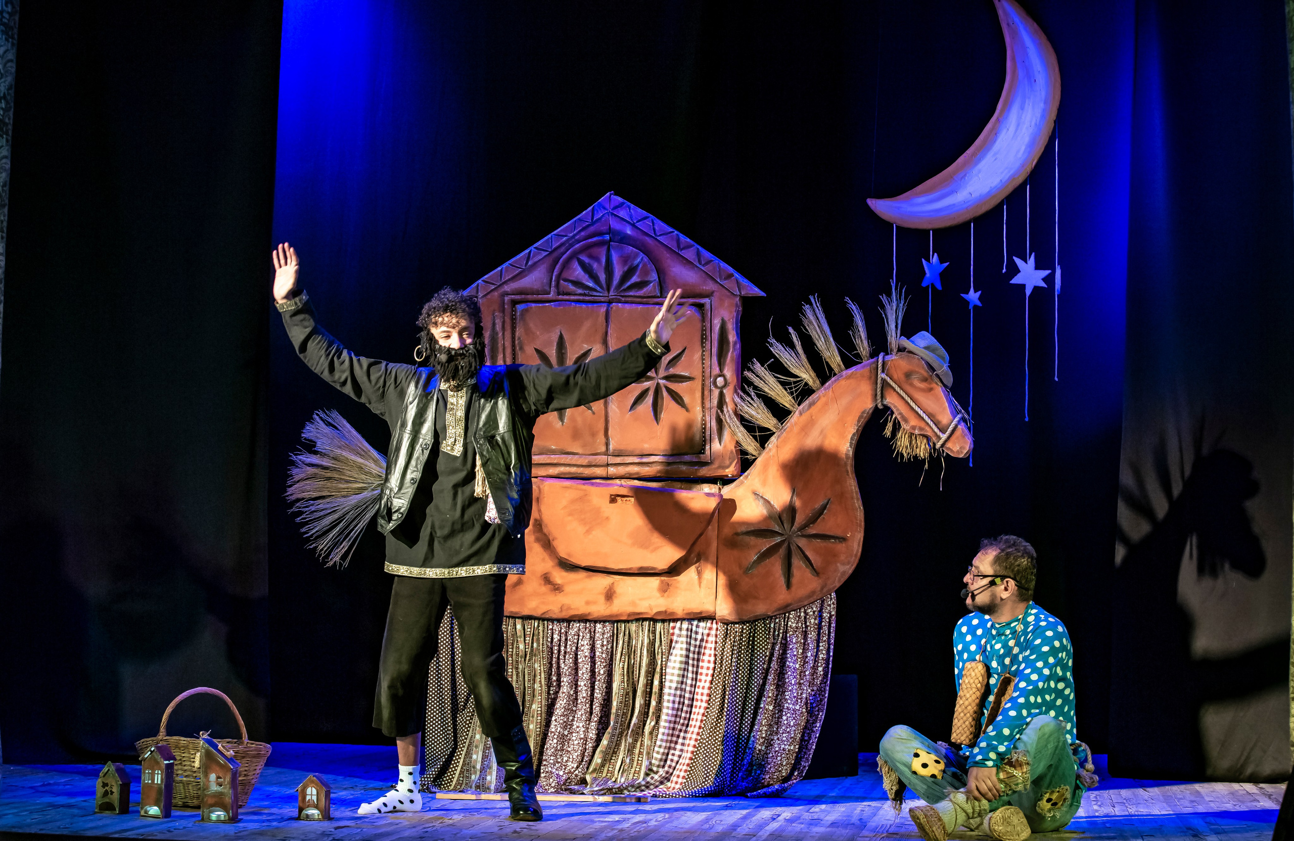 Лапотные сказки спектакль театра Саквояж. Фотограф в Сочи Юрий Шептаев