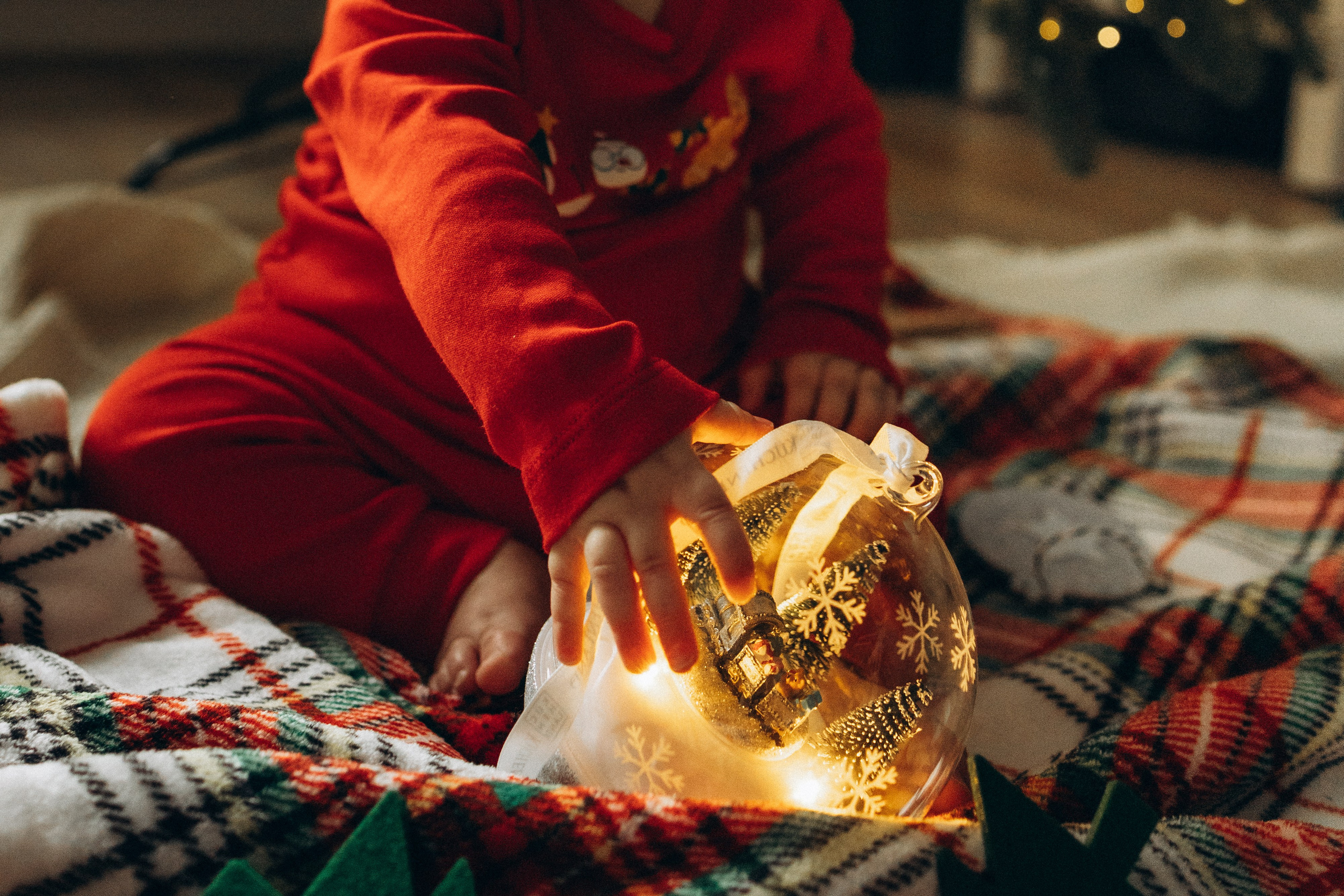 Первый Новый год Андрюши. Фотограф lifestylе в Москве Пшеничная Анастасия