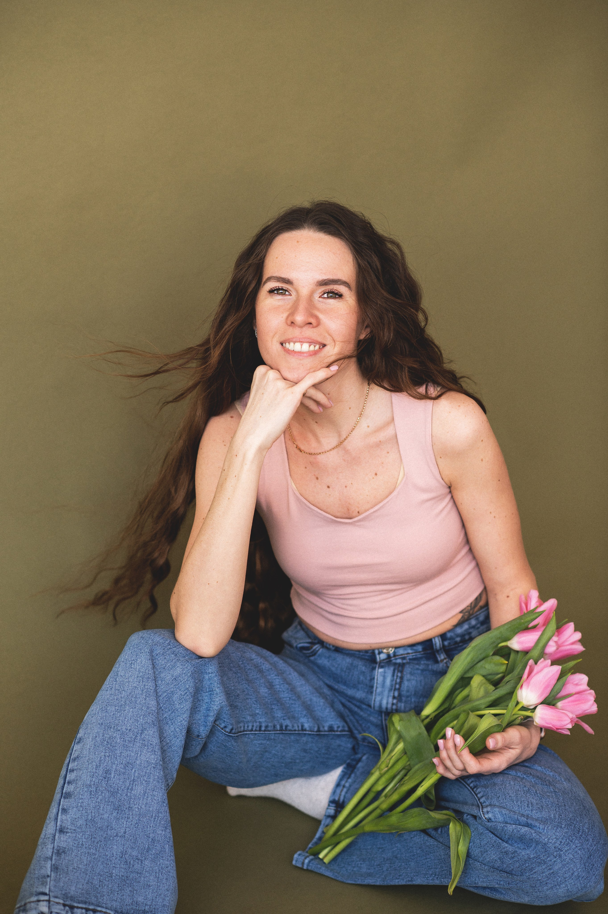 Мама и дочка, студия. Анна Смирнова. Фотограф, Москва