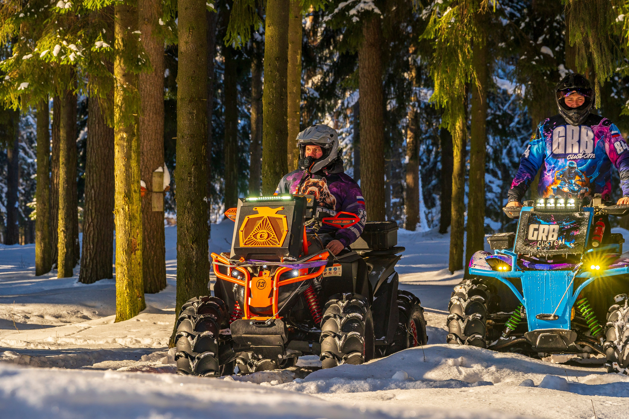 Кудрово ATV. Графический дизайнер Илья Левченко