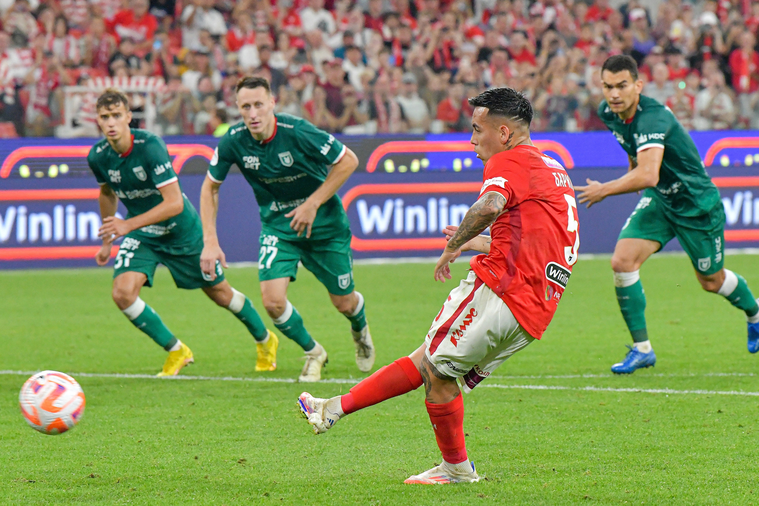 ФК «Спартак-Москва» — ФК «Рубин» 》1:0《 Чемпионат России по футболу. Российская Премьер-Лига. 7 тур. 31.08.2024 «Лукойл Арена» г. Москва. Свой взгляд через объектив