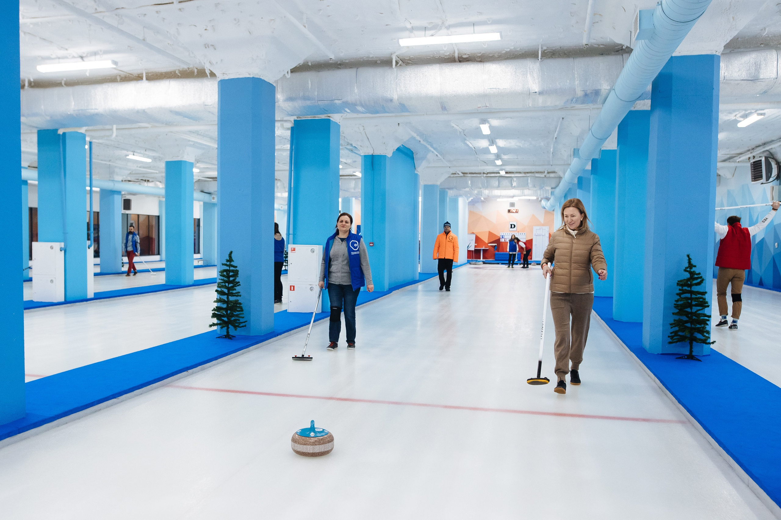 Корпоратив в кёрлинге. Свадебный и семейный фотограф Екатерина Иванова