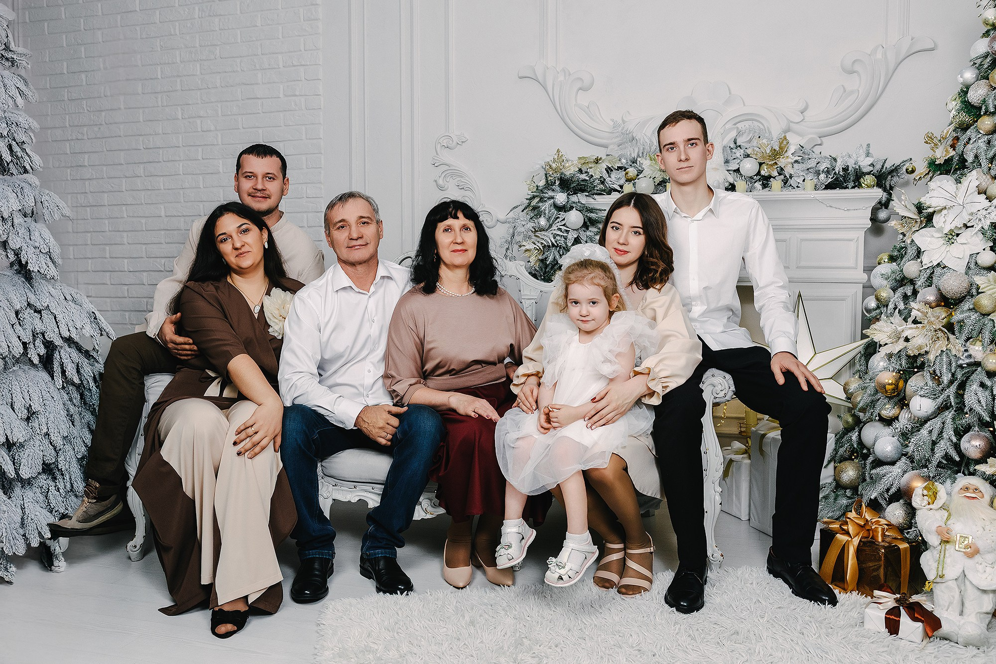 Новогодняя классика. Семейный и репортажный фотограф Наташа Давыдова