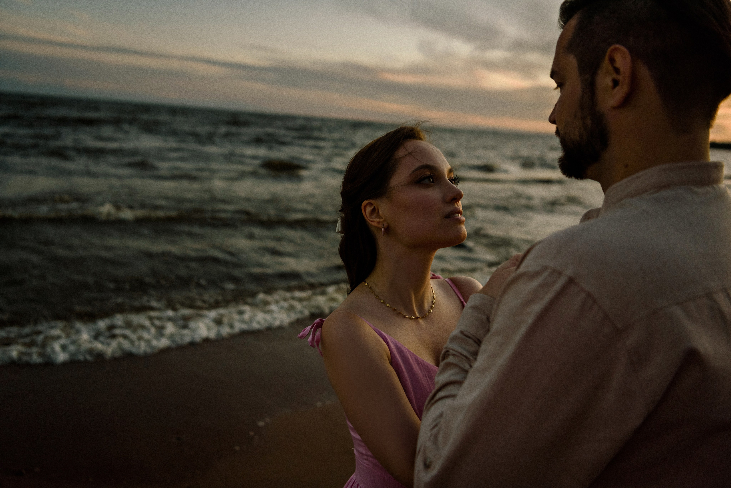 Настя и Вова Финский залив. Свадебный фотограф в Санкт-Петербурге София Шубик