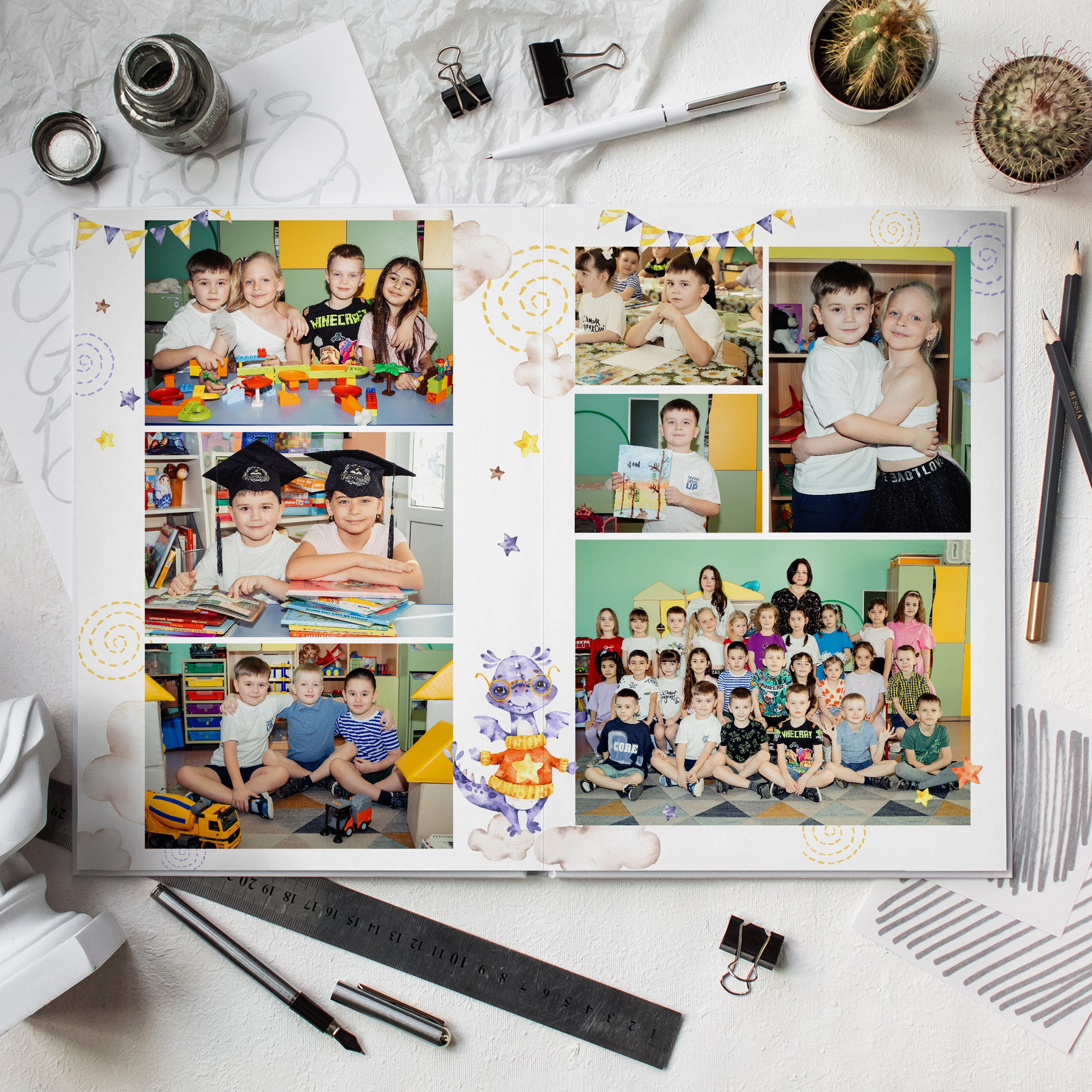 Выпускные альбомы. Детский сад. Фотограф Ольга Шупель