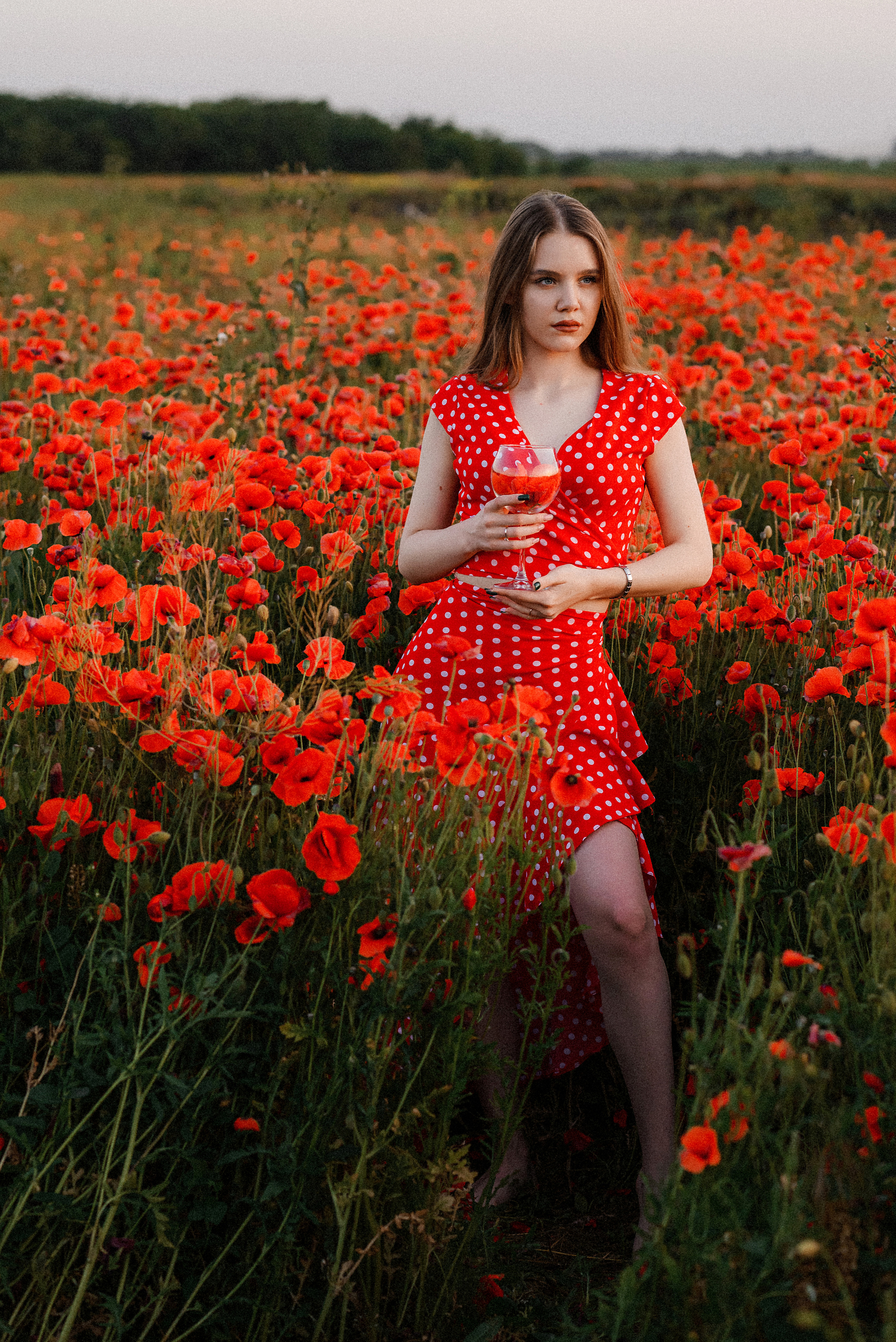 Фотосессия в маках. Свадебный и семейный фотограф в Краснодаре