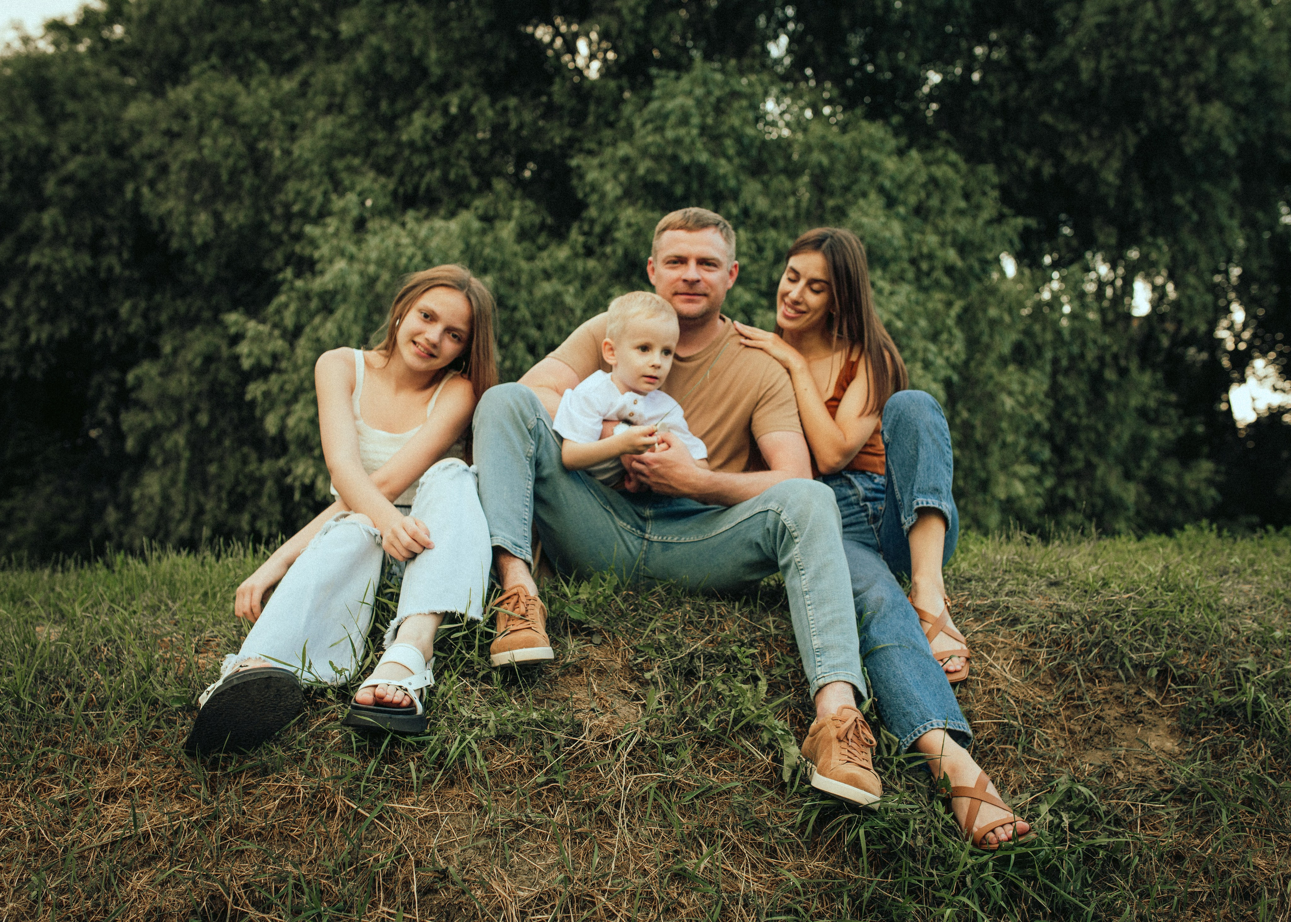 Полина, Сергей, Георгий, Эвелина. Семейный фотограф В Москве Александра Дейкун