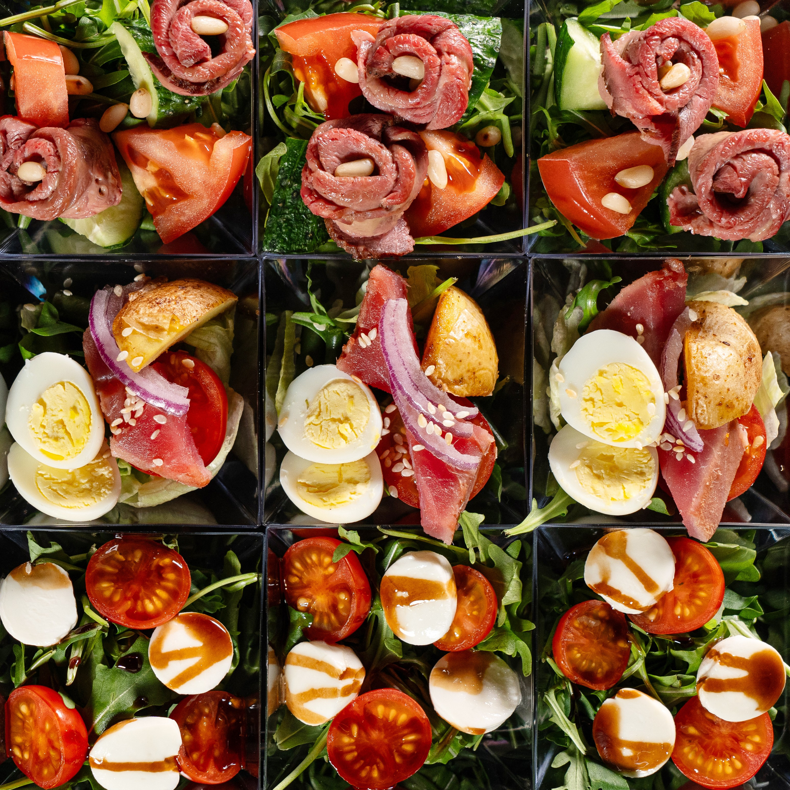 ES Catering меню. Съемки для бизнеса в Москве