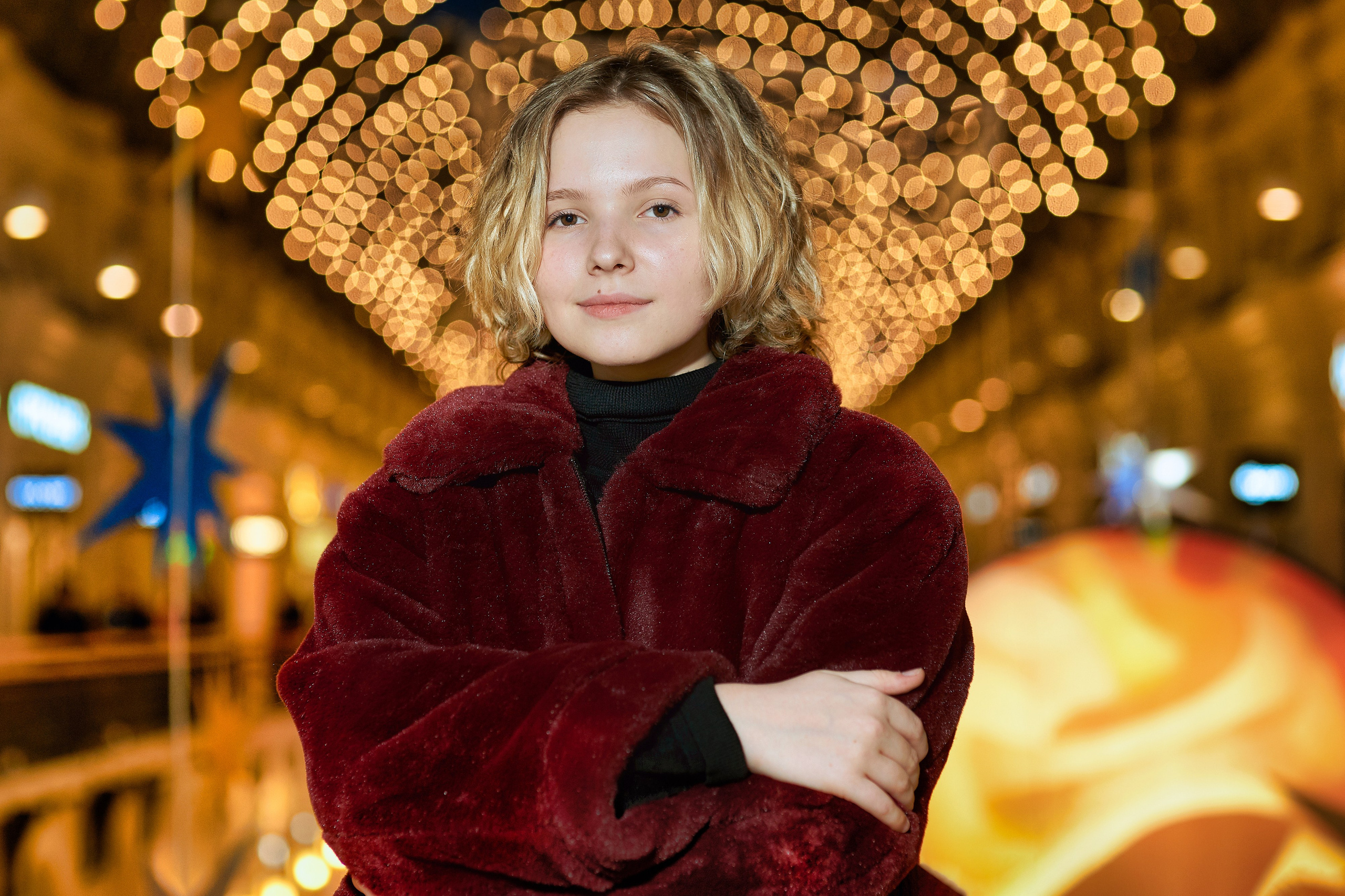 Портретная фотография в ГУМе, Москва