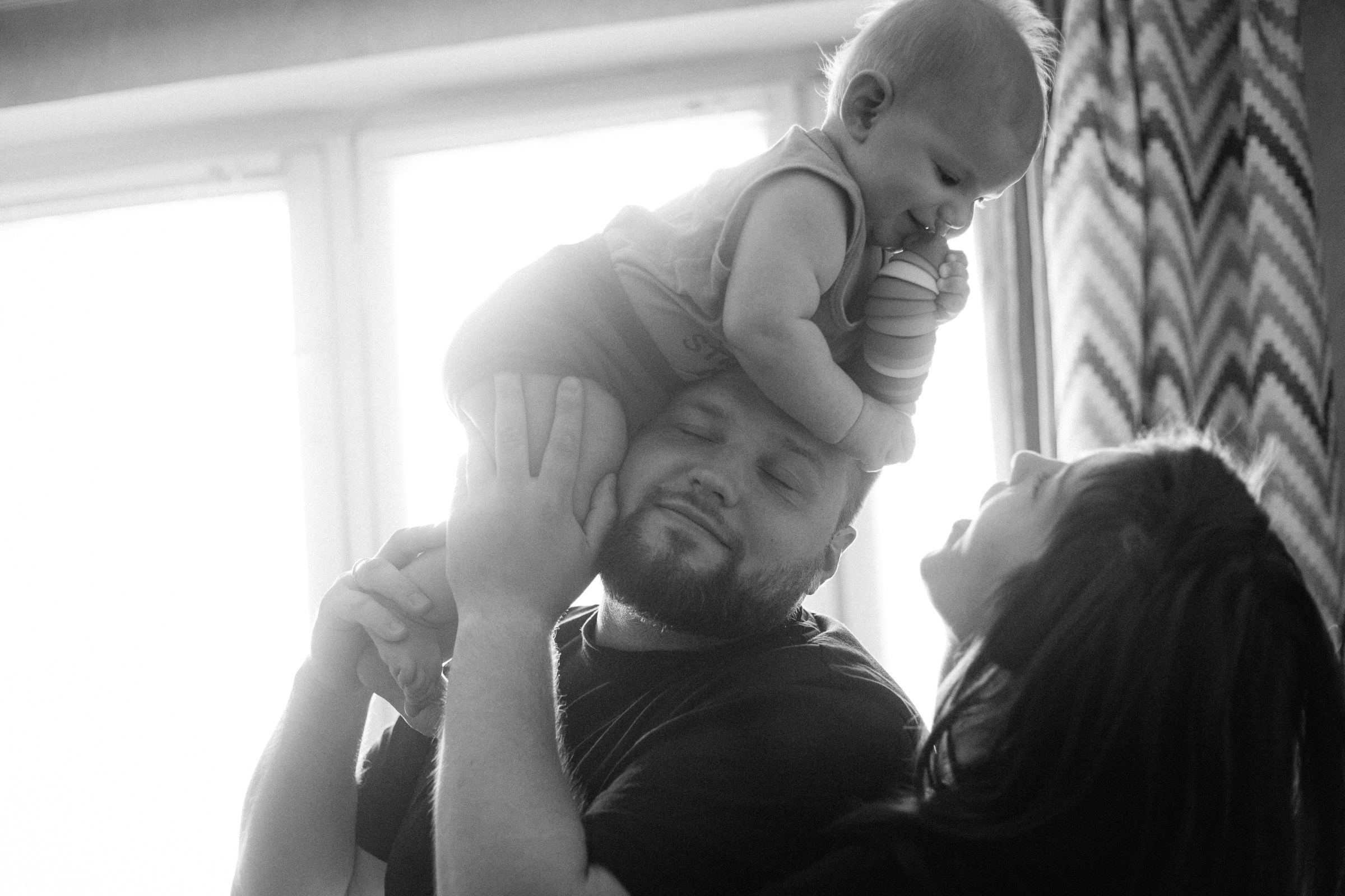 Лёва и родители. Женский и репортажный фотограф Москва Натали Смирнова