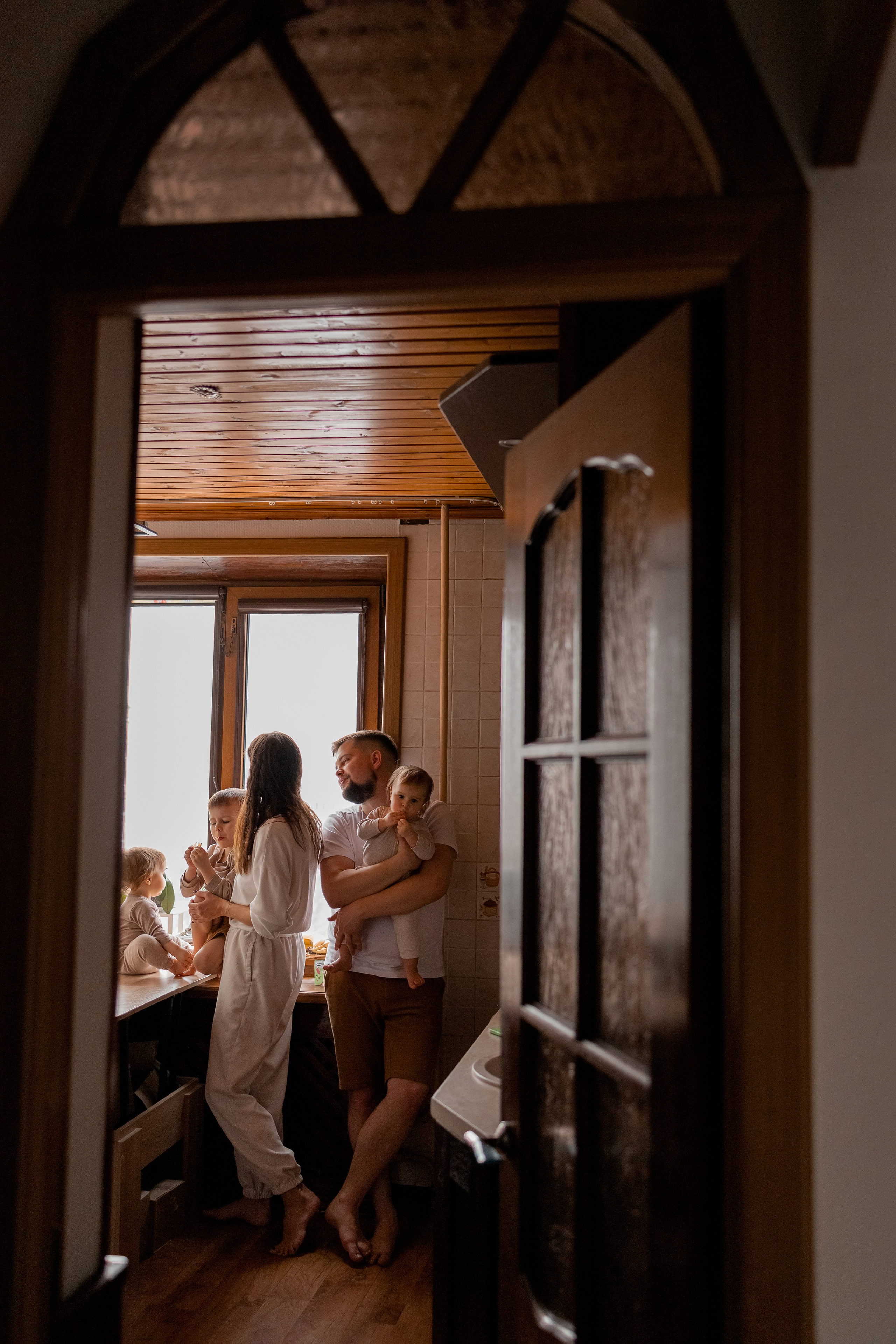 Николай, Ирина, Денис, Вика, Ника. Фотограф беременности и материнства в Москве Мария Менендес-Гонсалес