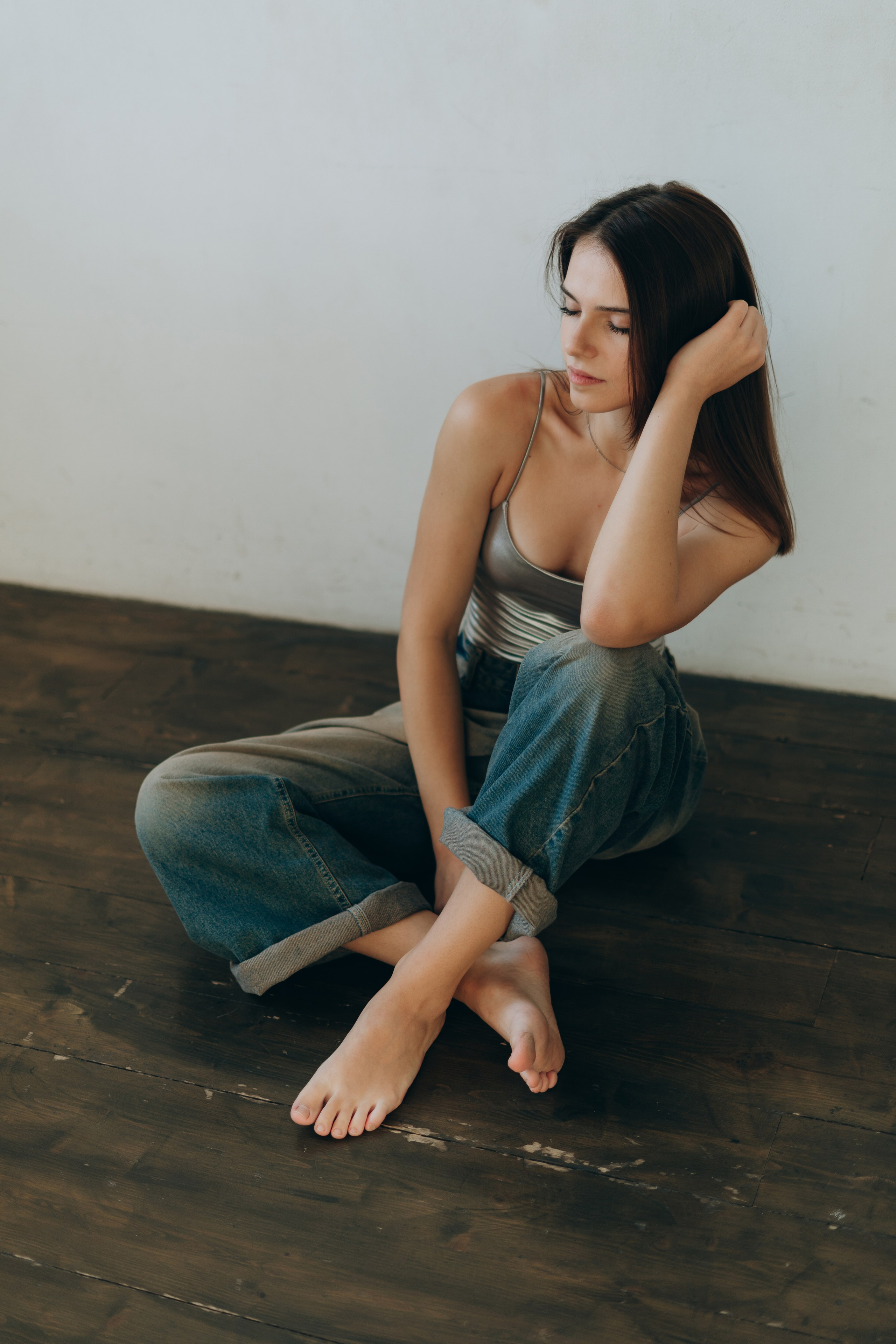 Настя. Модельные тесты. Фотограф Москва Виктория-Антуанетта